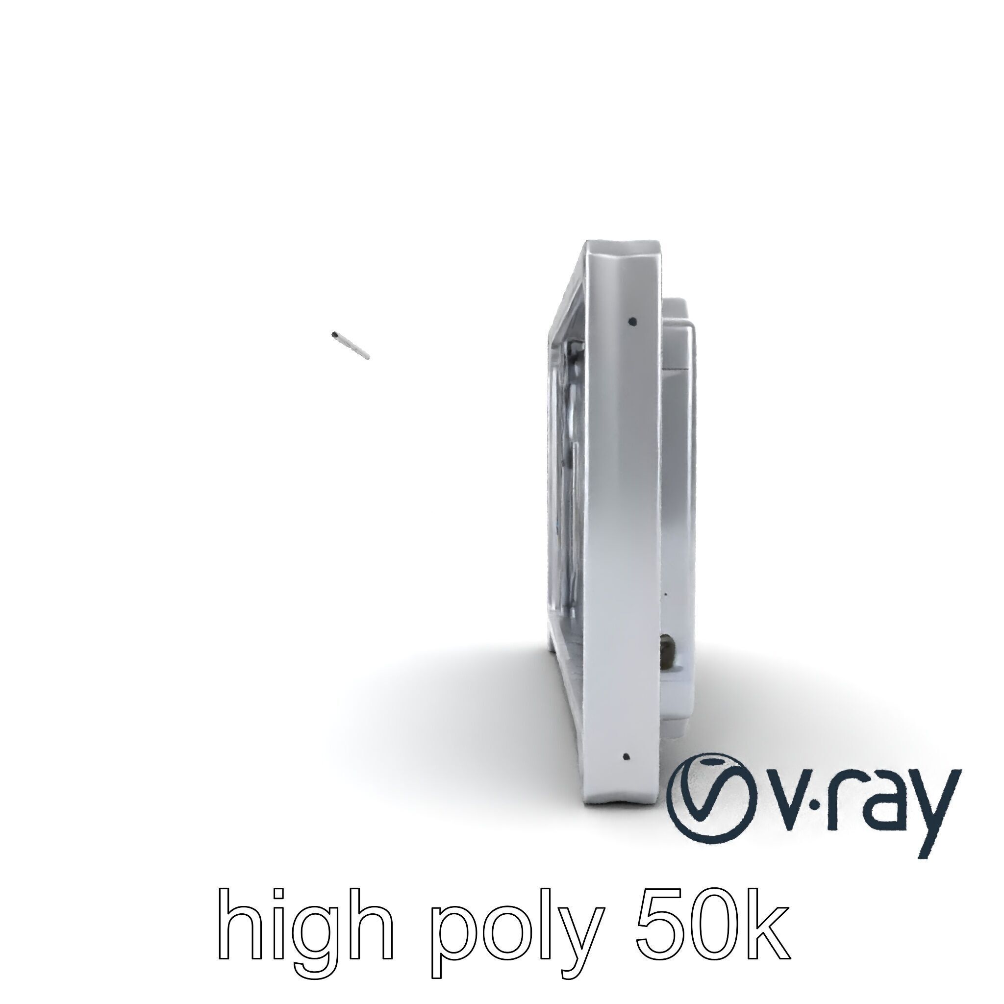 Future-Tech Wall Panel Display model pack Low-poly 3D model_21