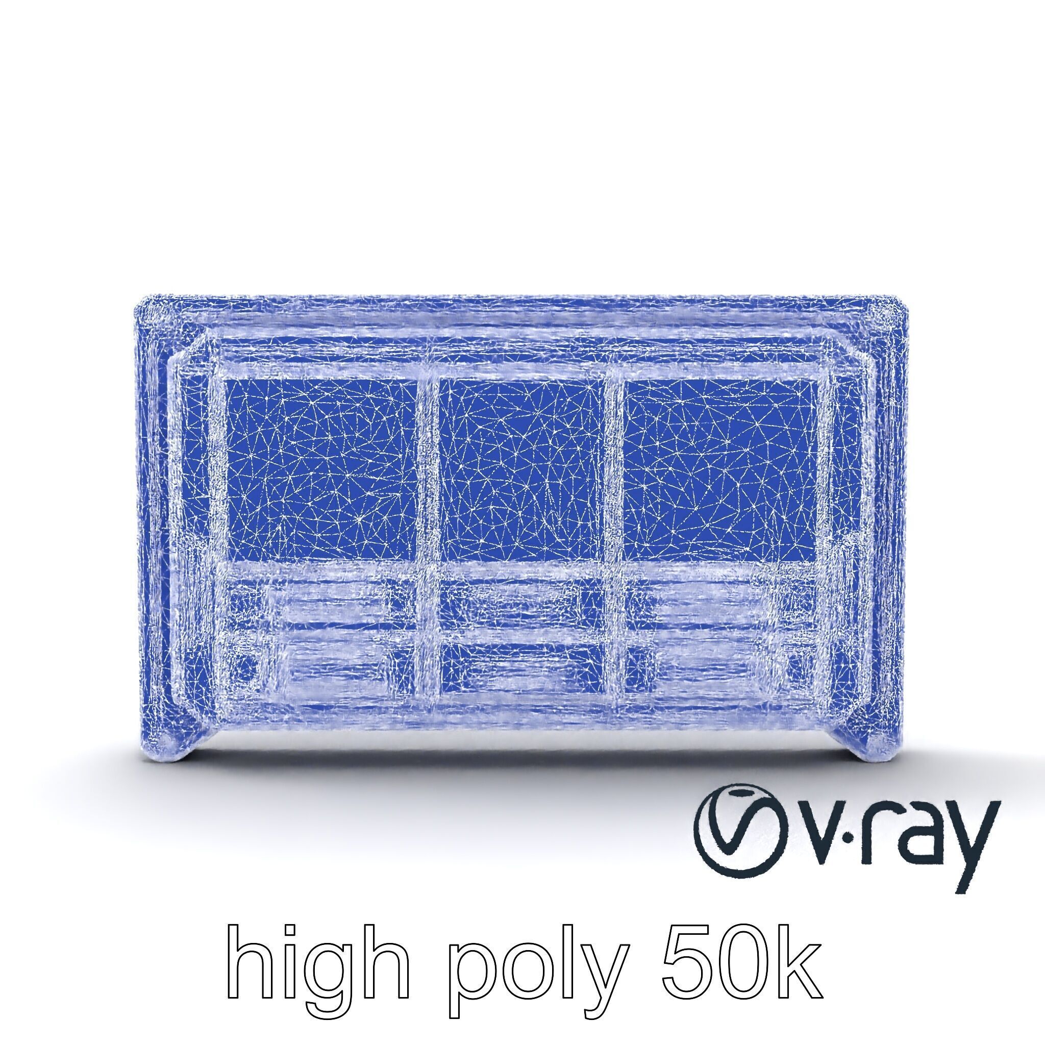 Future-Tech Wall Panel Display model pack Low-poly 3D model_17