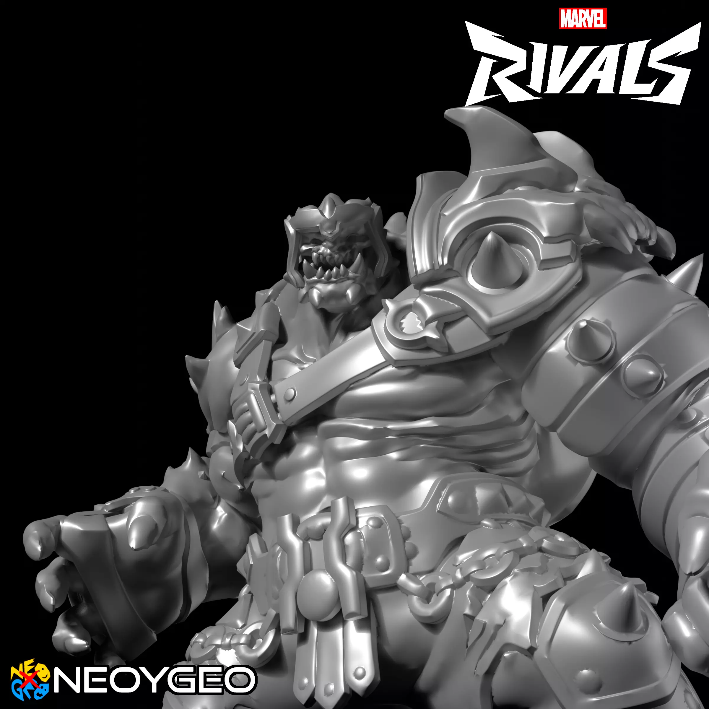 HULK MONSTER GREEN SCAR - MARVEL RIVALS 3D print model