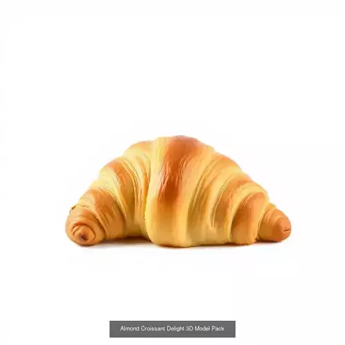 Croissant Masterpieces Pack 3D Model Collection