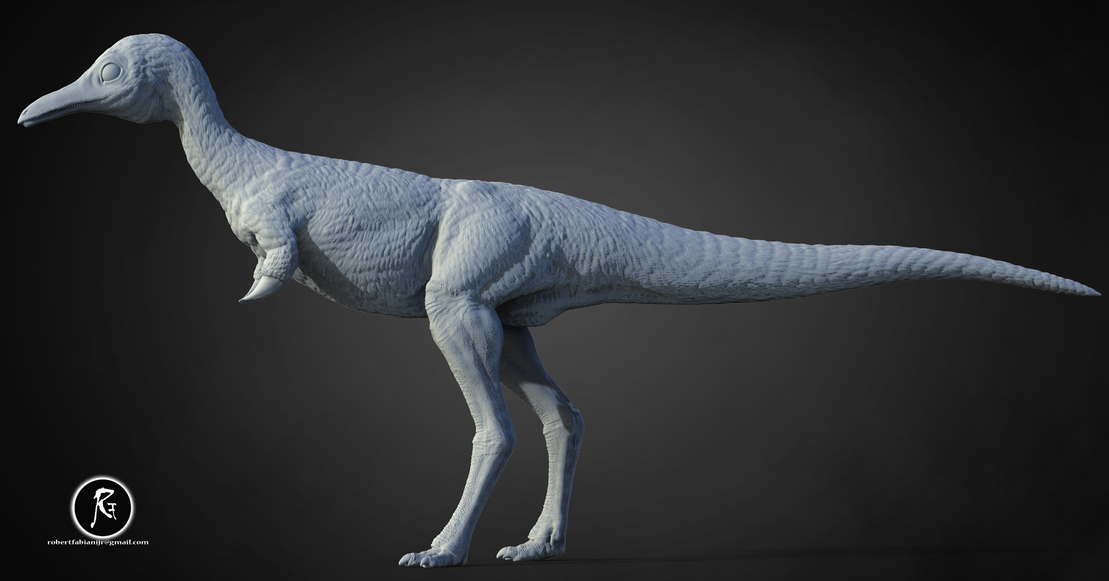 Mononykus 3D print model_2