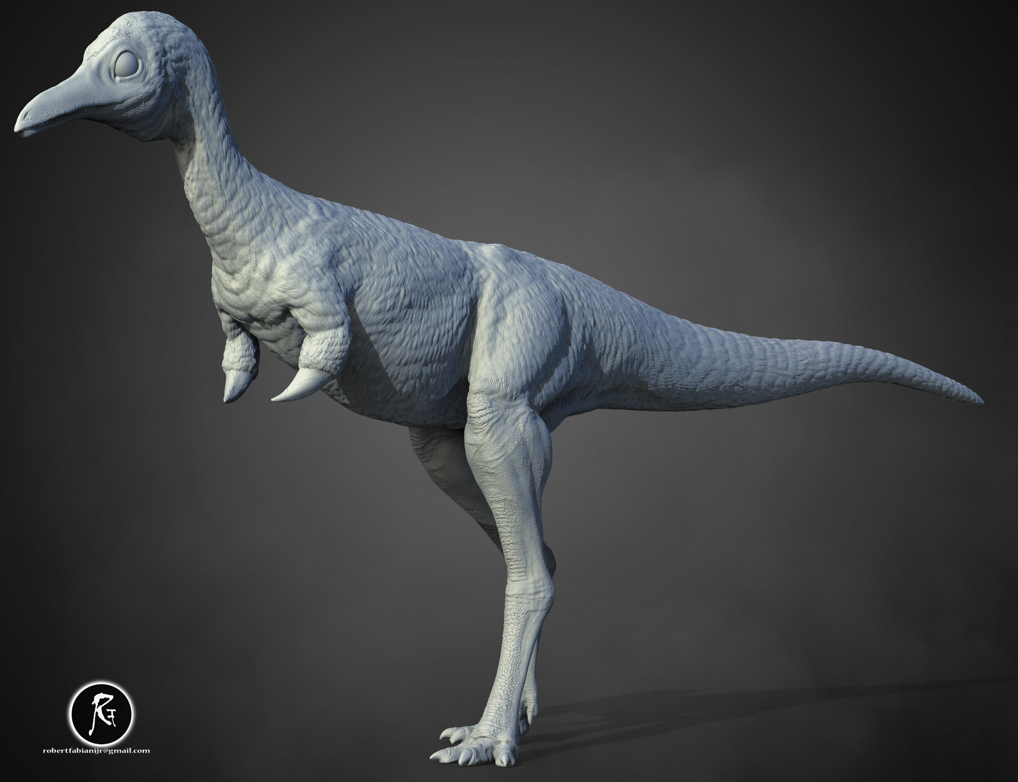 Mononykus 3D print model_1