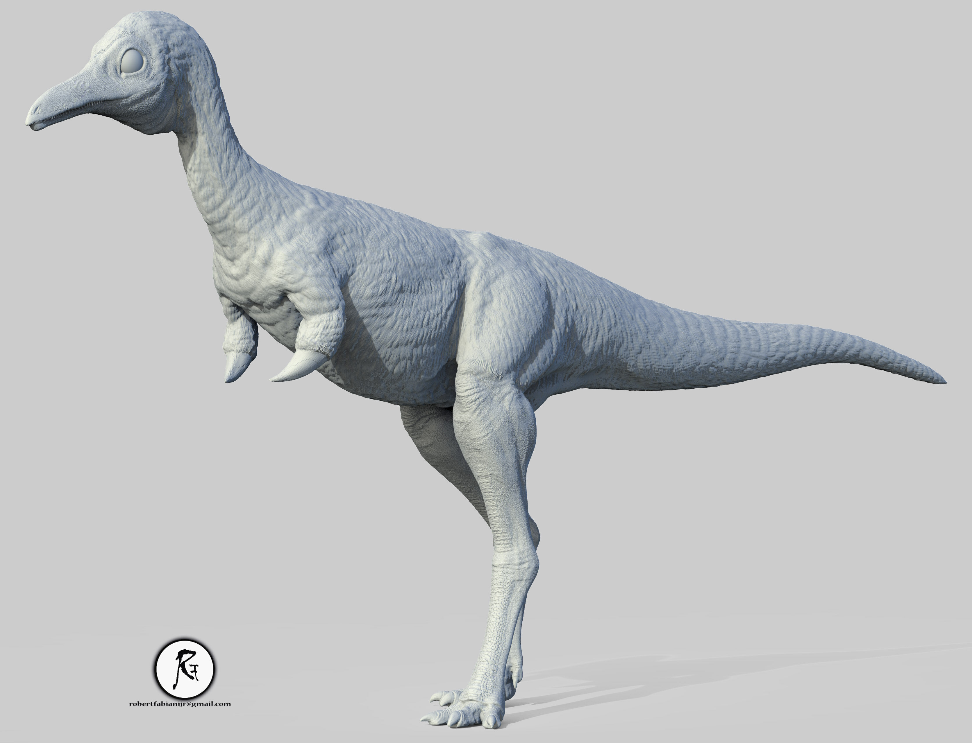 Mononykus 3D print model_4