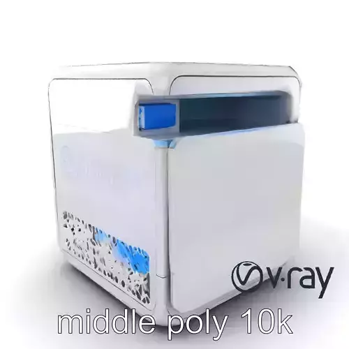 Cuboid Sliding Drawer System model pack