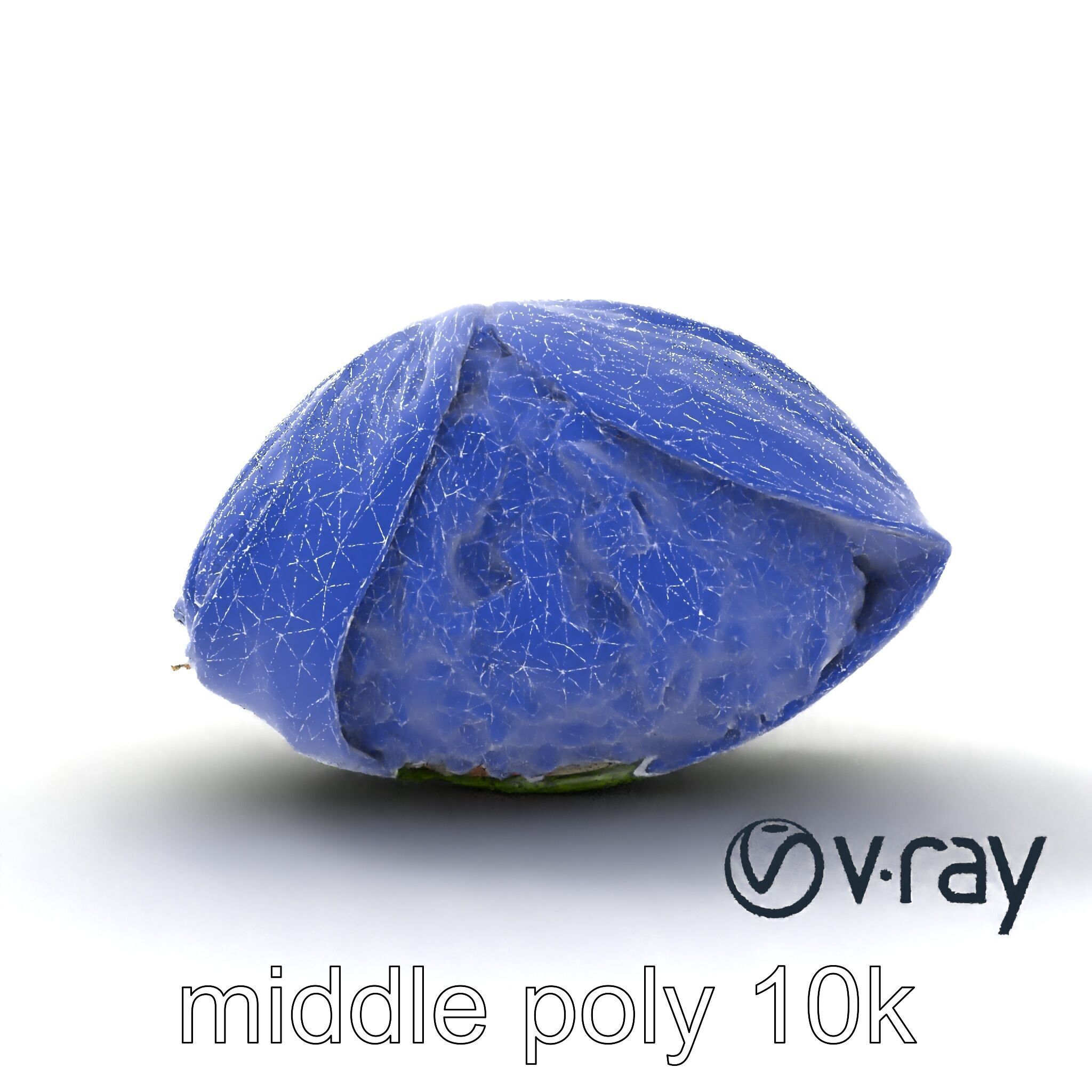 Spaceship Zongzi Leaf-Wrapped Traditional Food model pack Low-poly 3D model_19