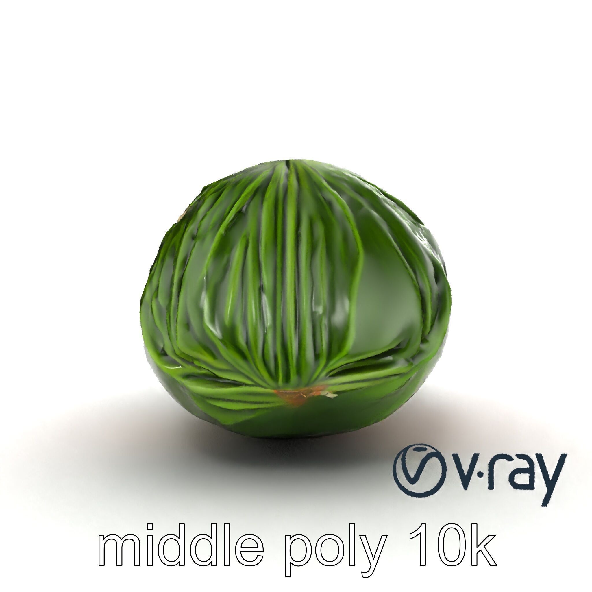 Spaceship Zongzi Leaf-Wrapped Traditional Food model pack Low-poly 3D model_16