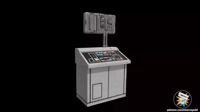 Star Wars Nevarro Computer Terminal for 4 and 6 inch figures