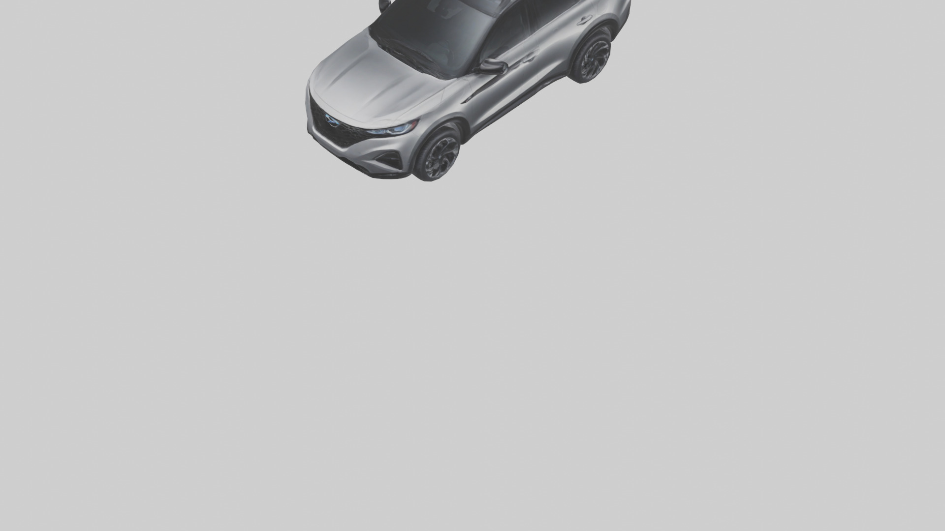 Highperformance Crossover SUV model Low-poly 3D model_7