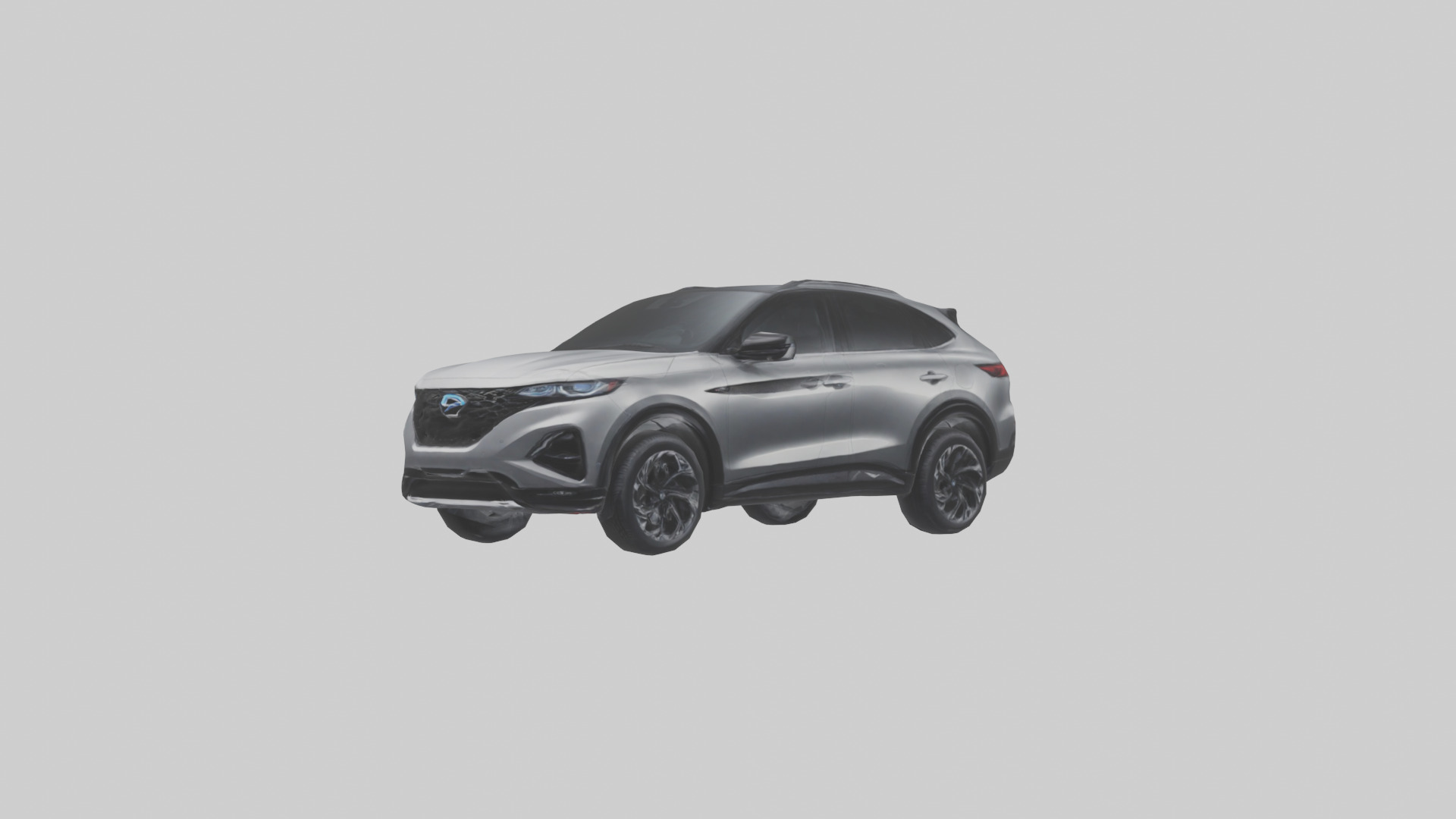 Highperformance Crossover SUV model Low-poly 3D model_2