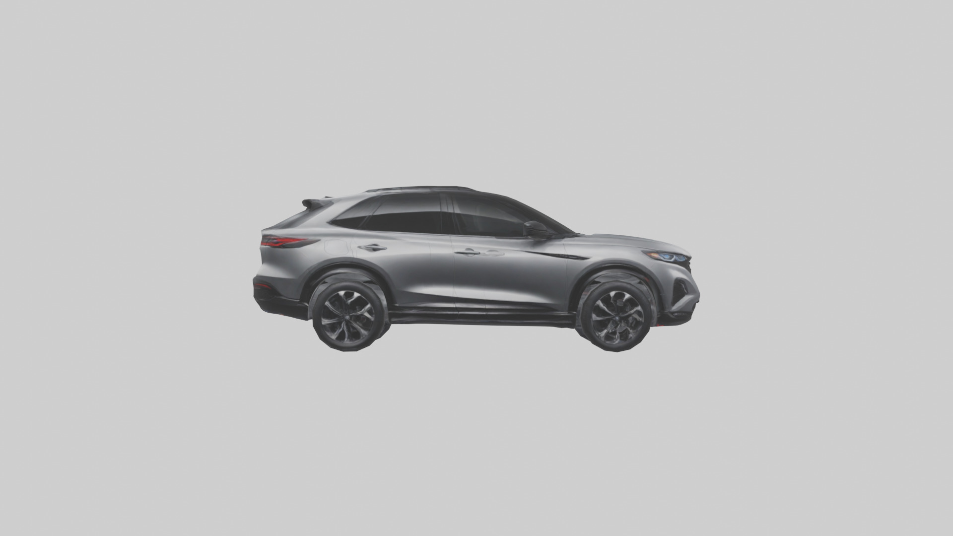 Highperformance Crossover SUV model Low-poly 3D model_13