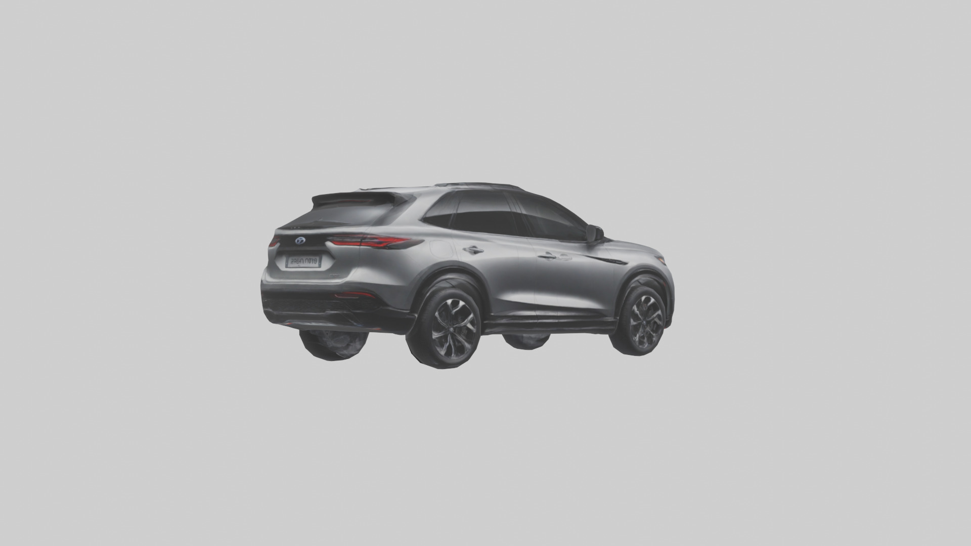 Highperformance Crossover SUV model Low-poly 3D model_4