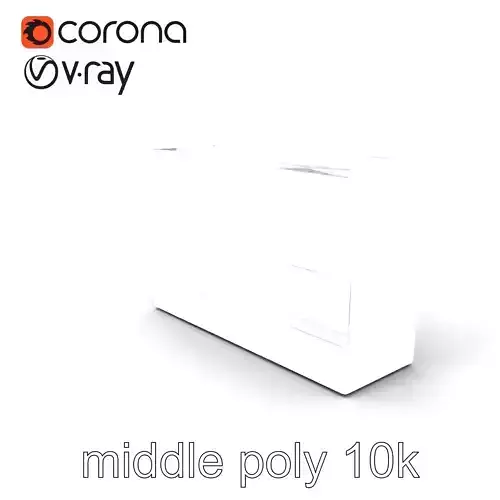 Hangar Wall Segment Textured Model Pack