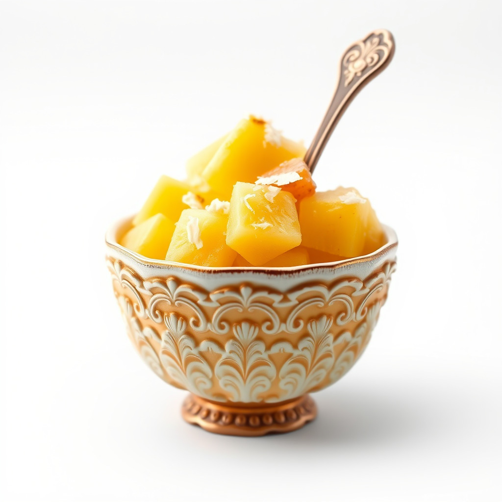 Caribbean Ornate Fruit Bowl with Sorbet model pack Low-poly 3D model_4