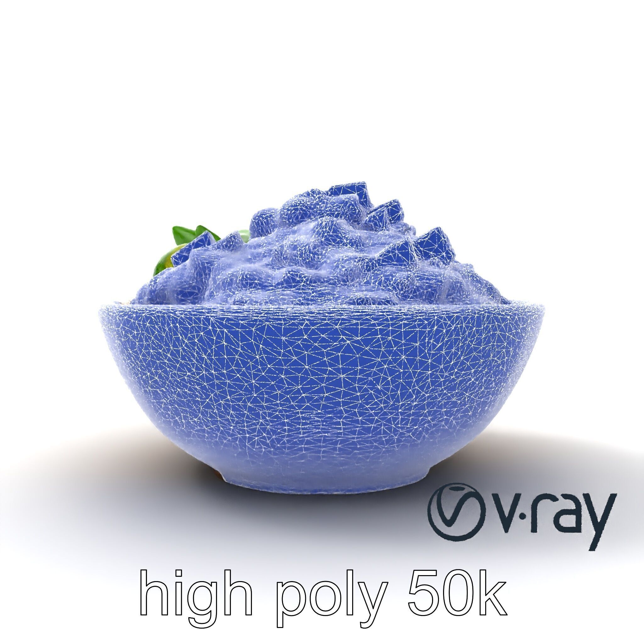 Guacamole Bowl Traditional Design 3D Model Pack Low-poly 3D model_21
