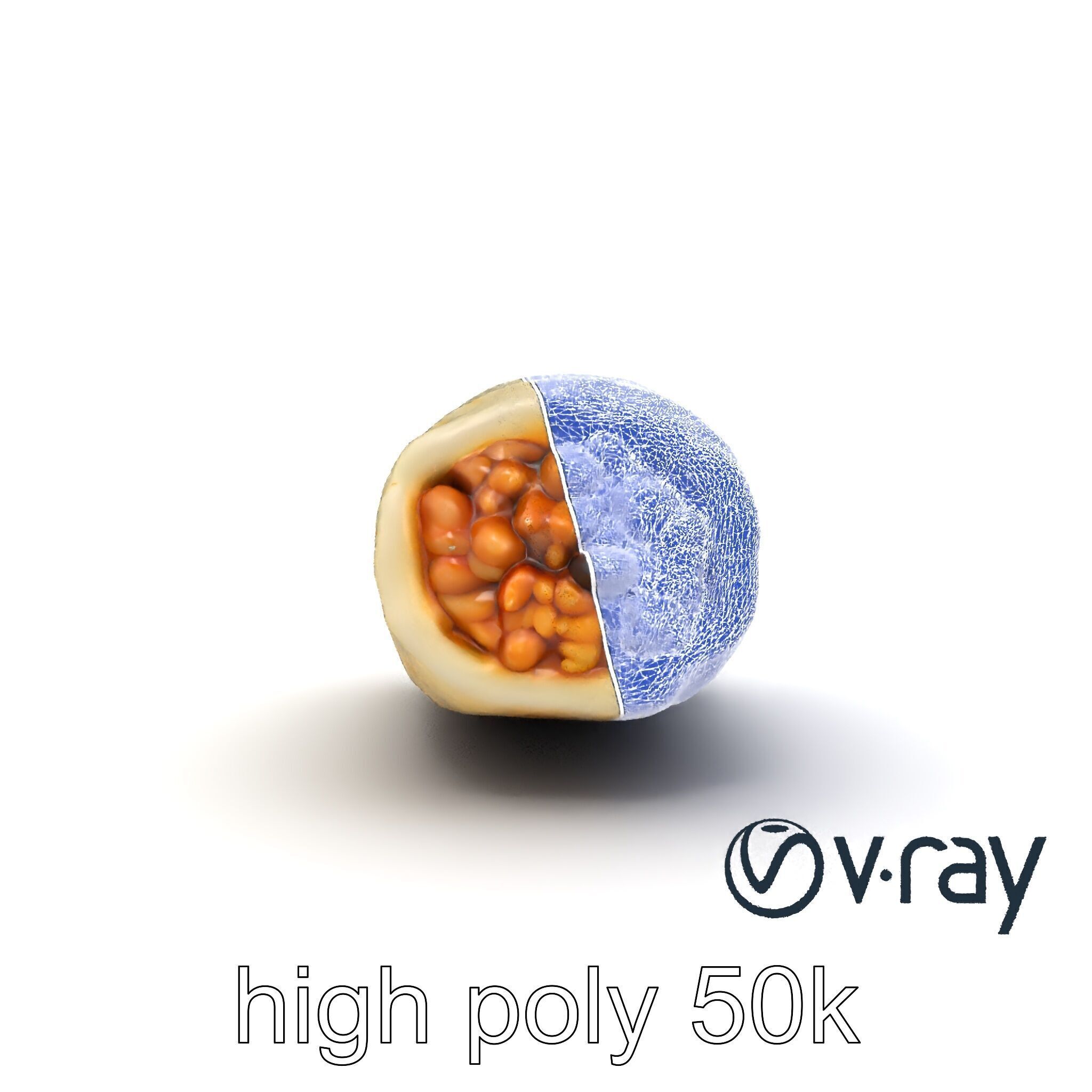 Chunky Burrito Mexican Delight model pack Low-poly 3D model_30