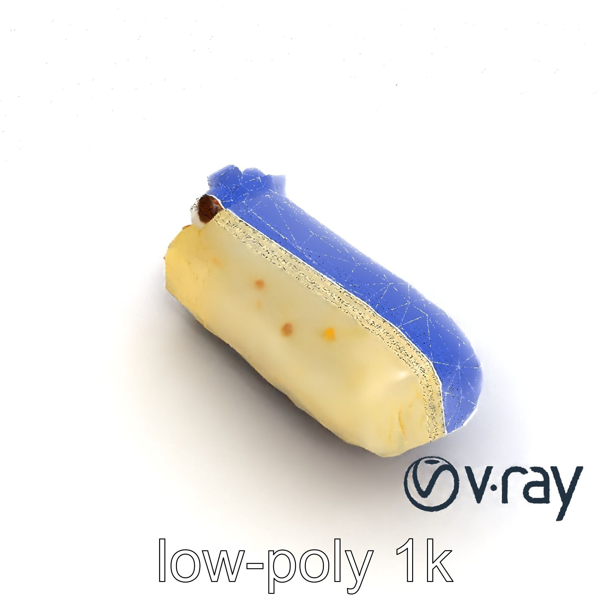 Chunky Burrito Mexican Delight model pack Low-poly 3D model_22