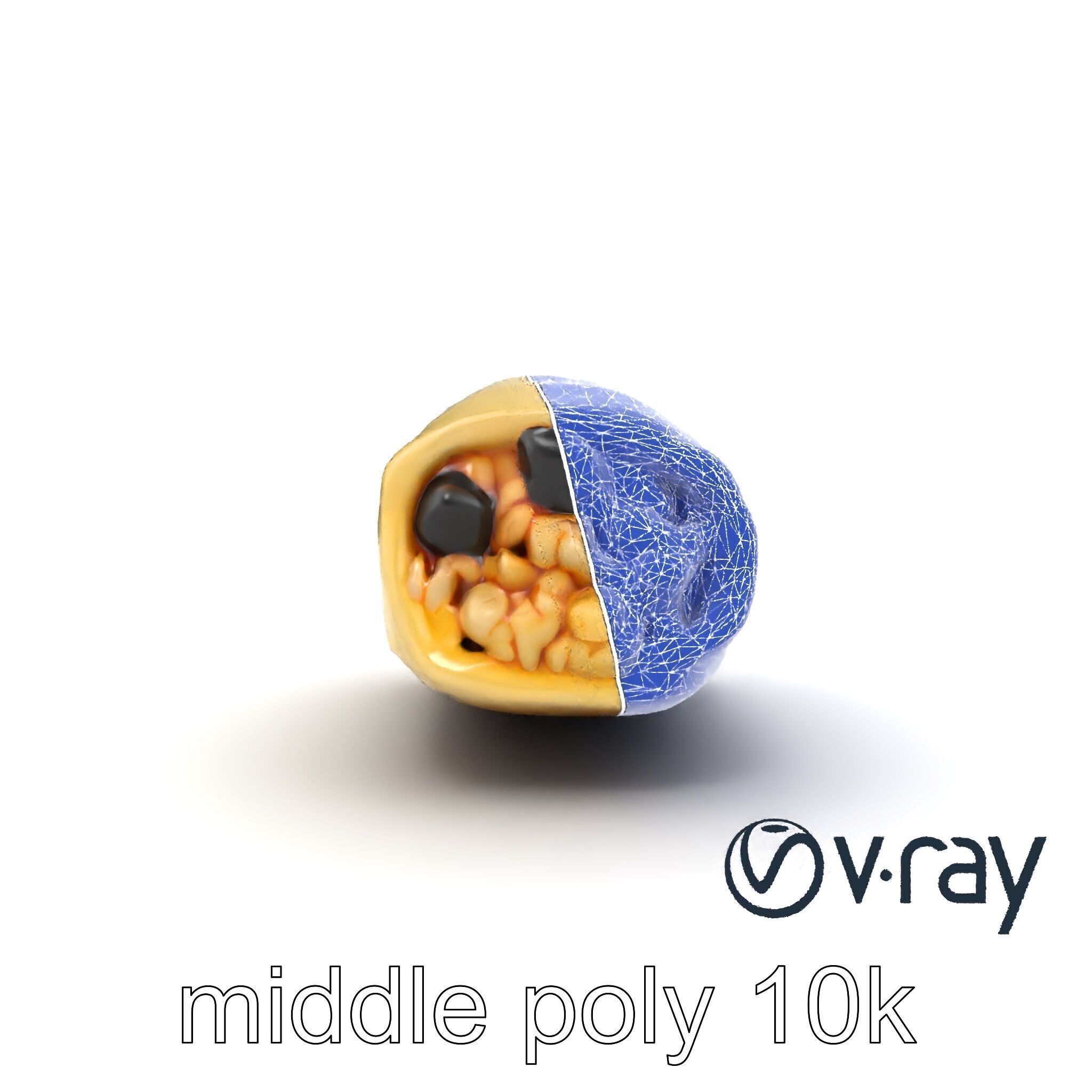 Chunky Burrito Mexican Delight model pack Low-poly 3D model_28