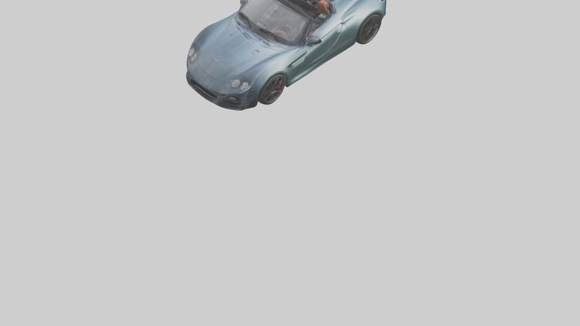 Highperformance Roadster model Low-poly 3D model_5