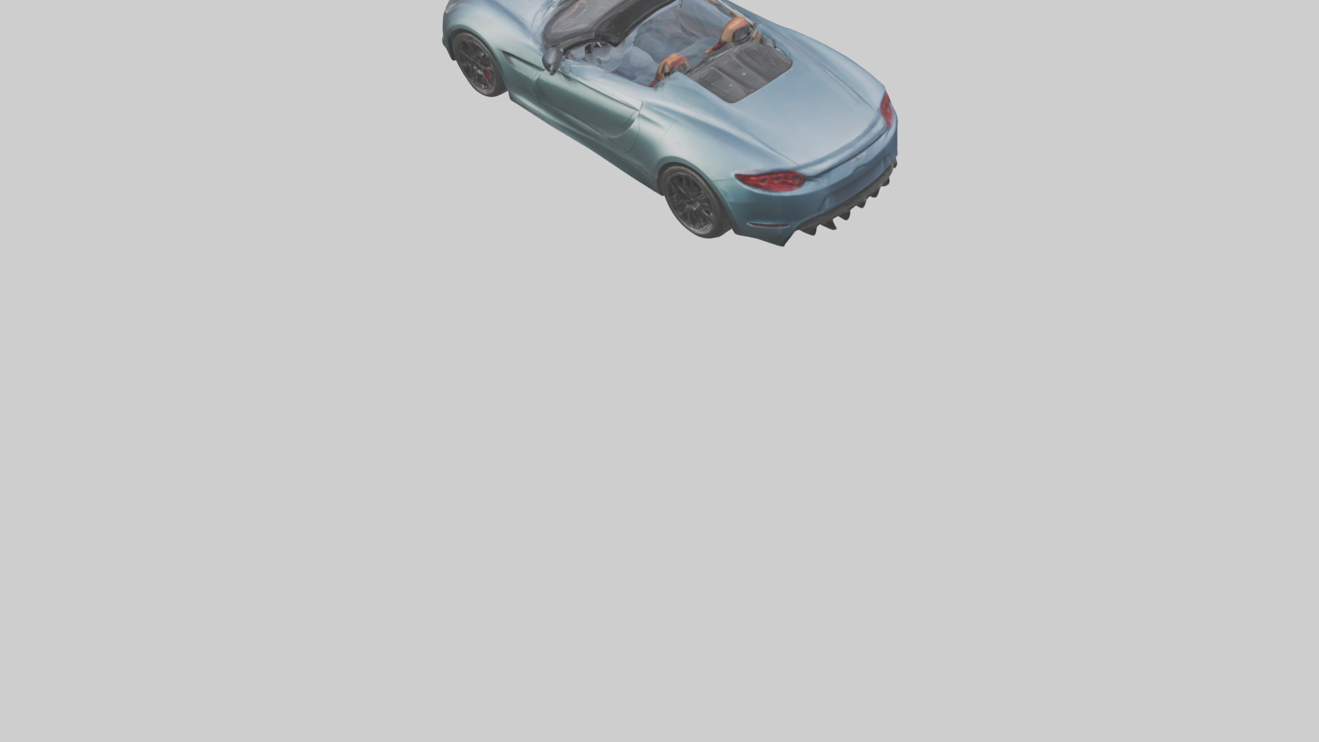 Highperformance Roadster model Low-poly 3D model_3