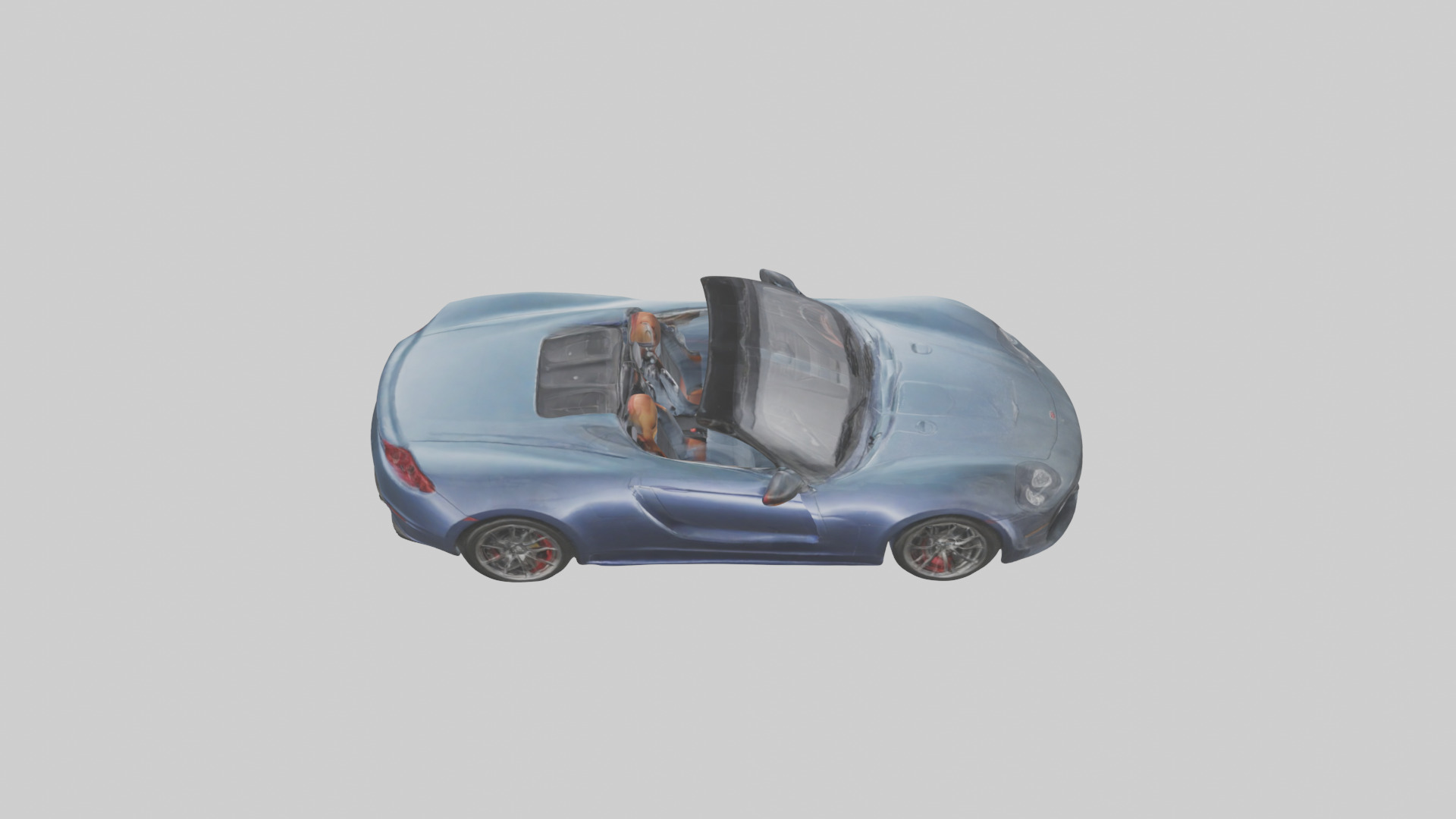 Highperformance Roadster model Low-poly 3D model_18