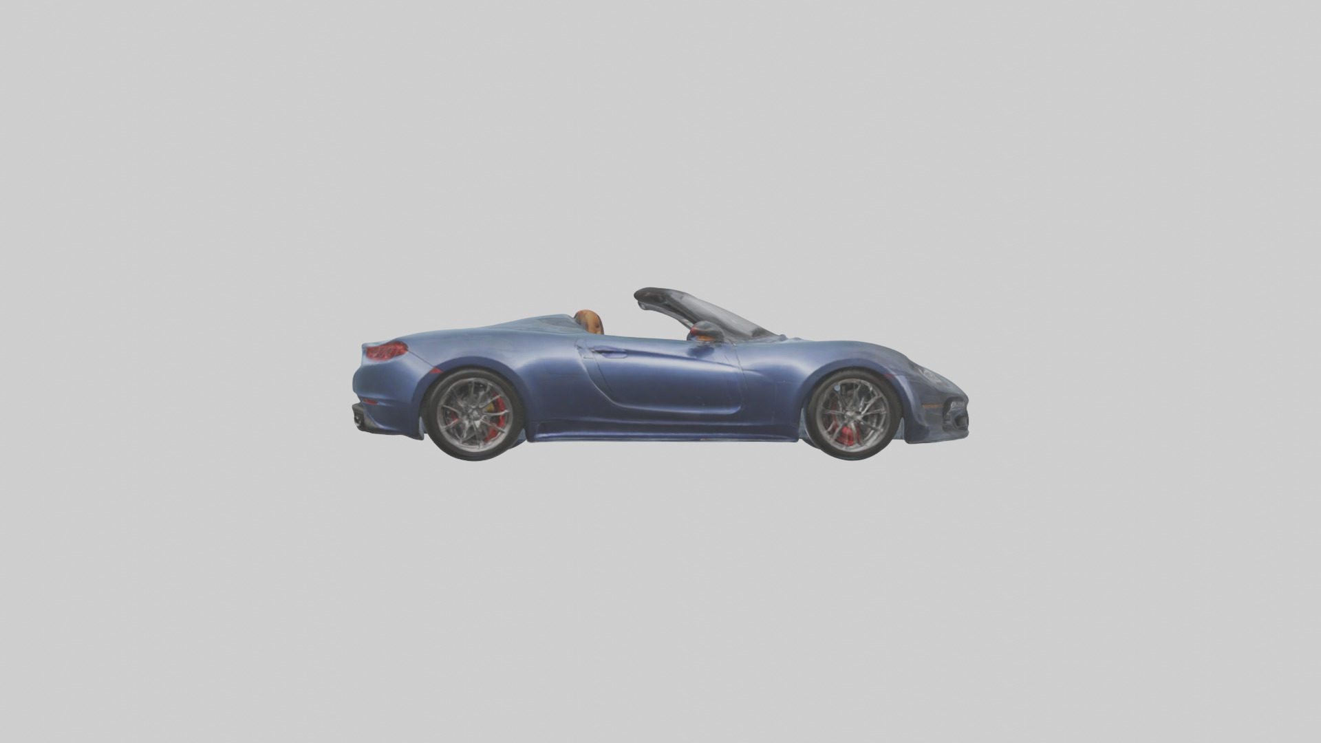 Highperformance Roadster model Low-poly 3D model_13