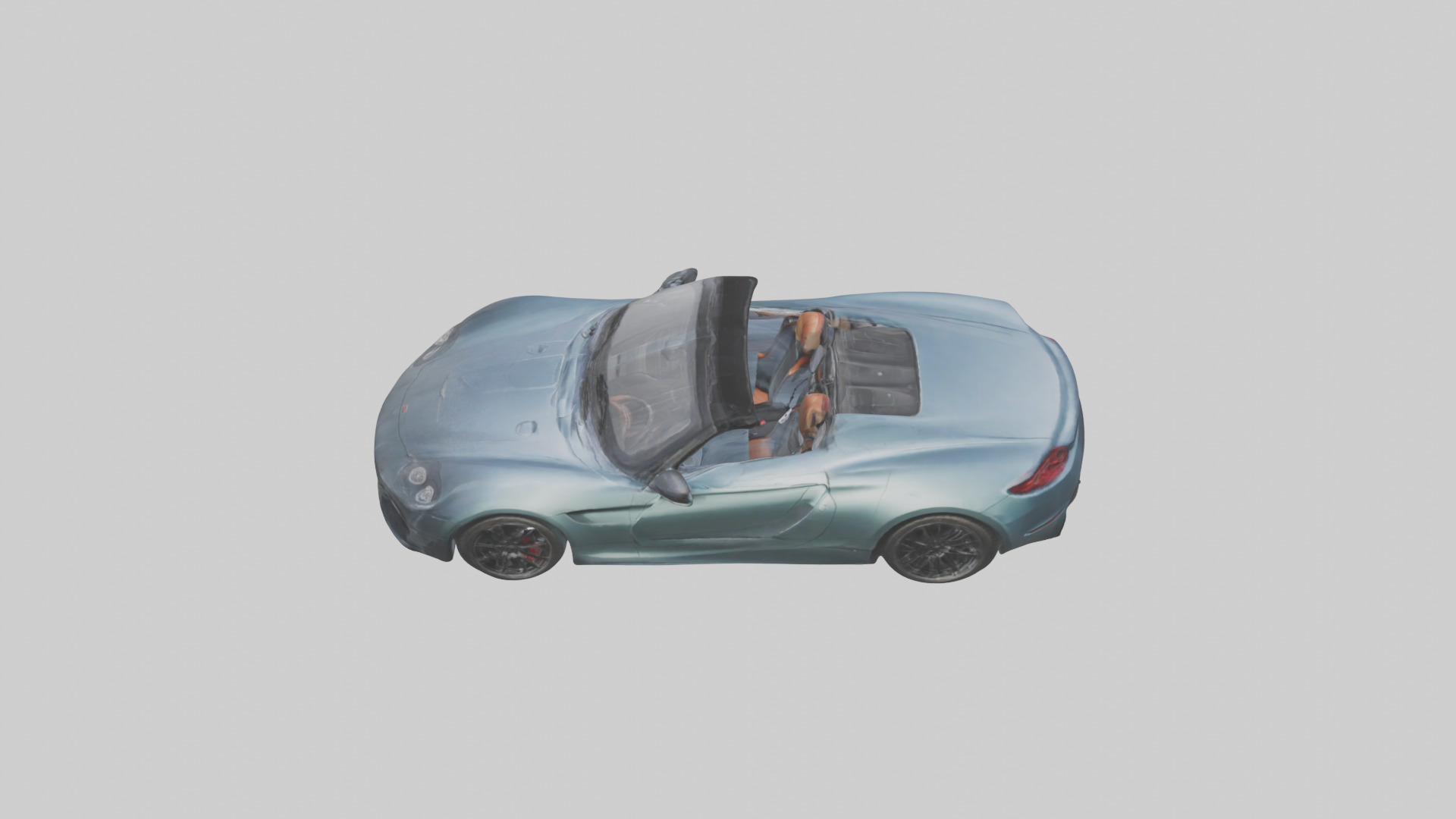 Highperformance Roadster model Low-poly 3D model_17