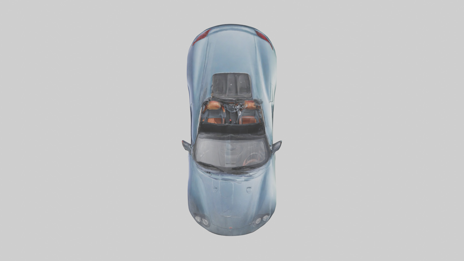 Highperformance Roadster model Low-poly 3D model_14