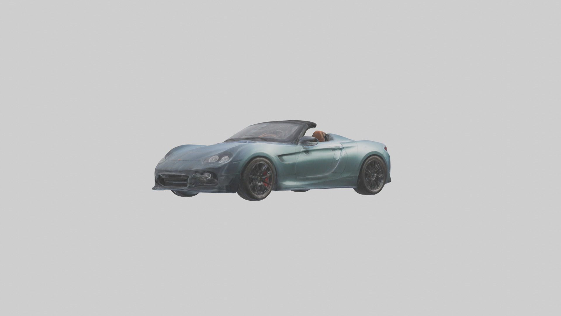 Highperformance Roadster model Low-poly 3D model_8