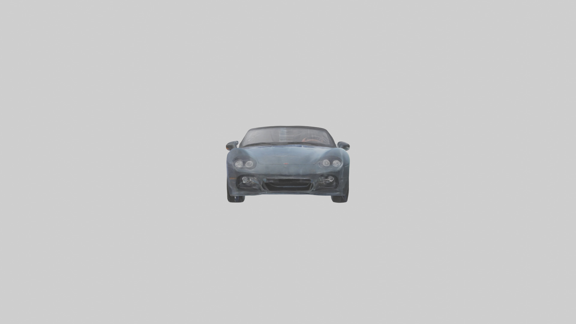 Highperformance Roadster model Low-poly 3D model_9