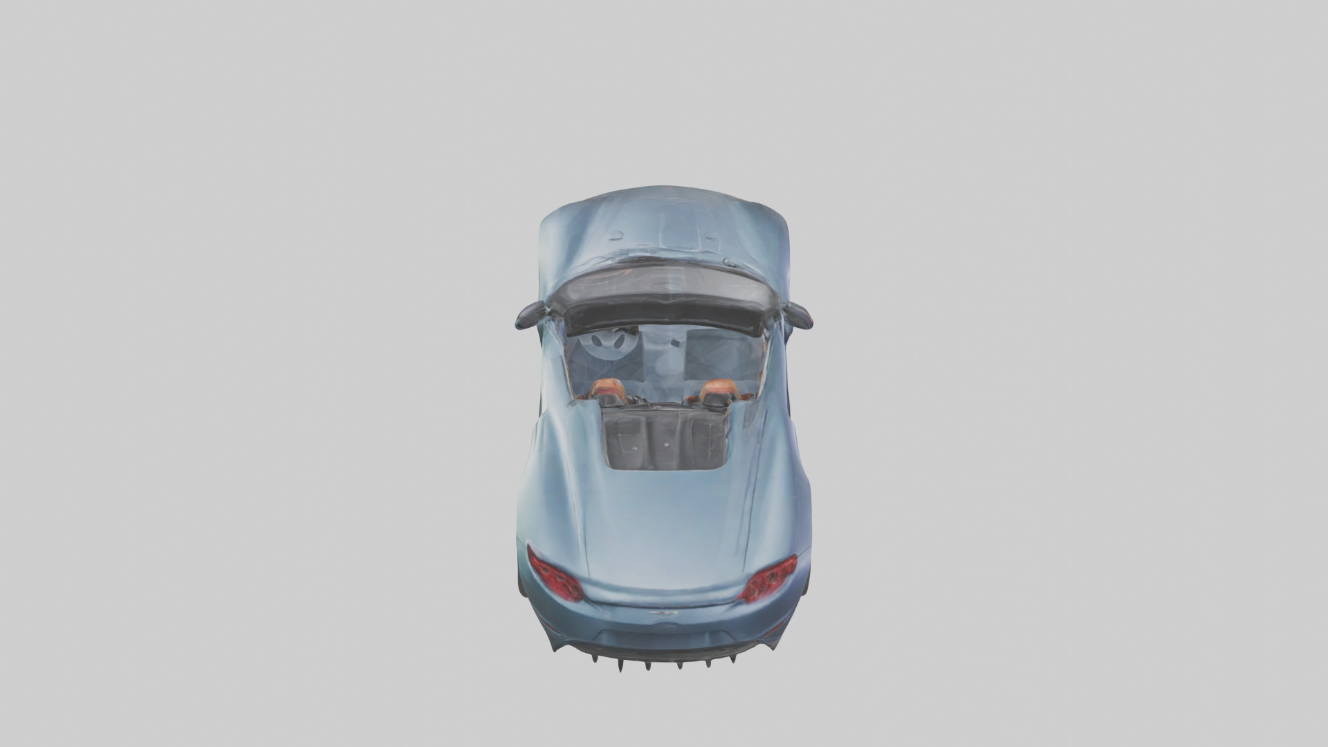 Highperformance Roadster model Low-poly 3D model_15