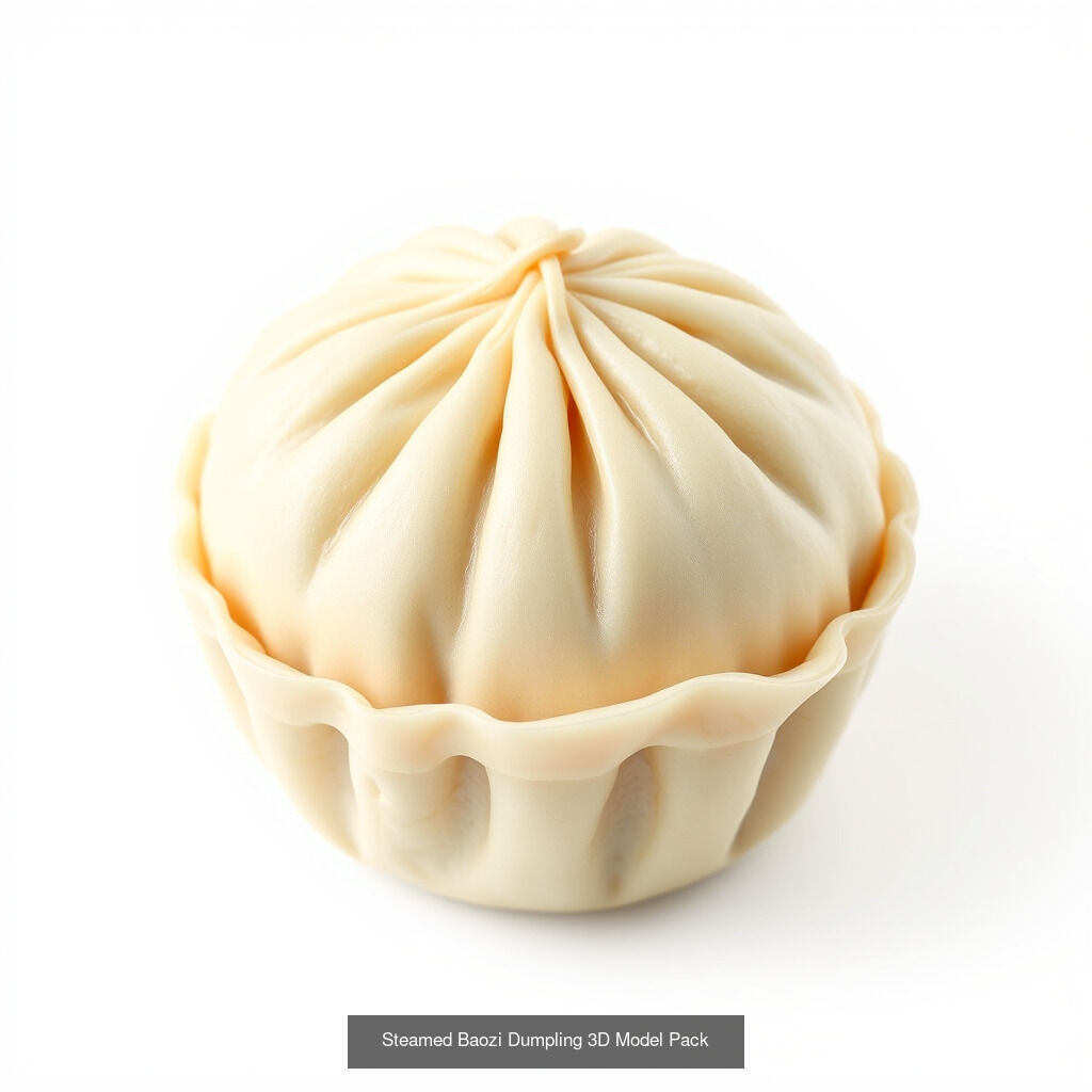 Gourmet Dumpling 3D Models Collection _6