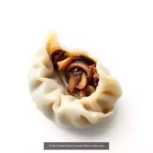 Gourmet Dumpling 3D Models Collection 