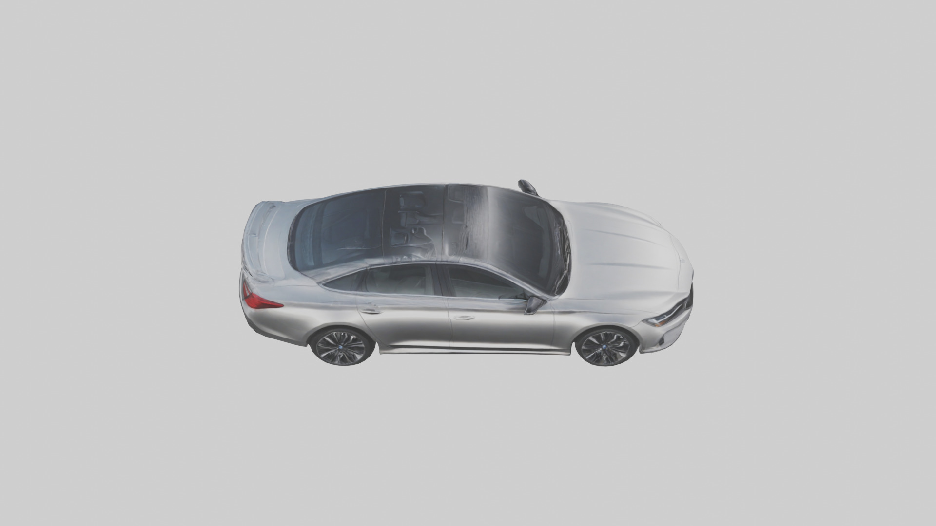 Hightech Performance Sedan model Low-poly 3D model_18