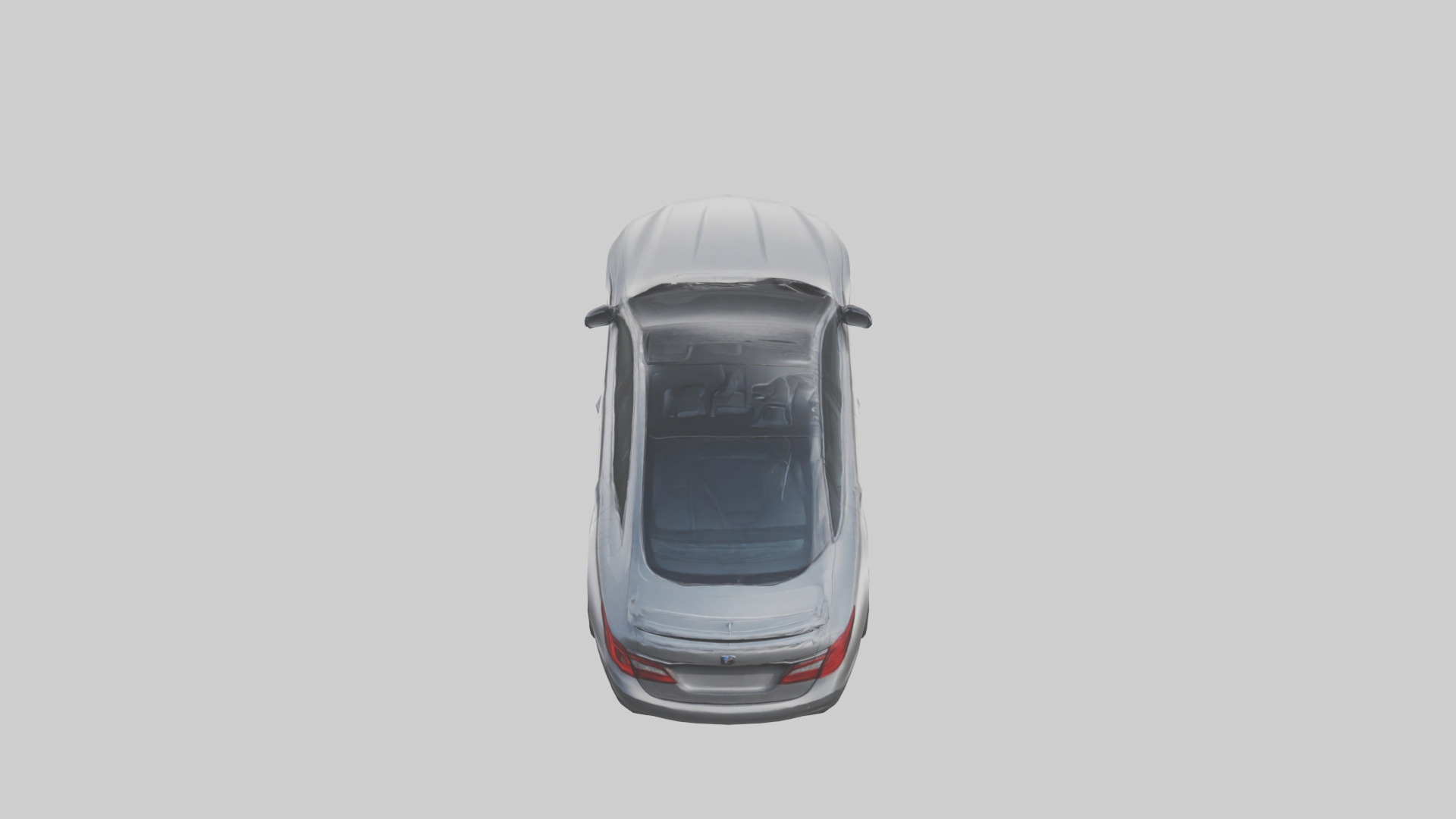 Hightech Performance Sedan model Low-poly 3D model_15