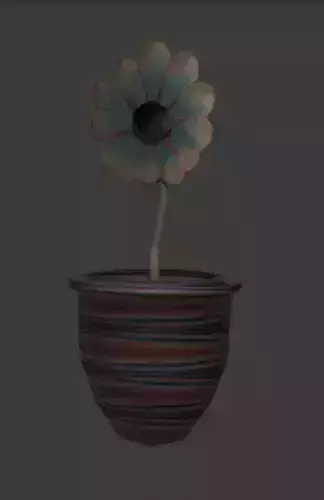 VHS Flower Pot