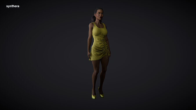 Tina Actor 3D model