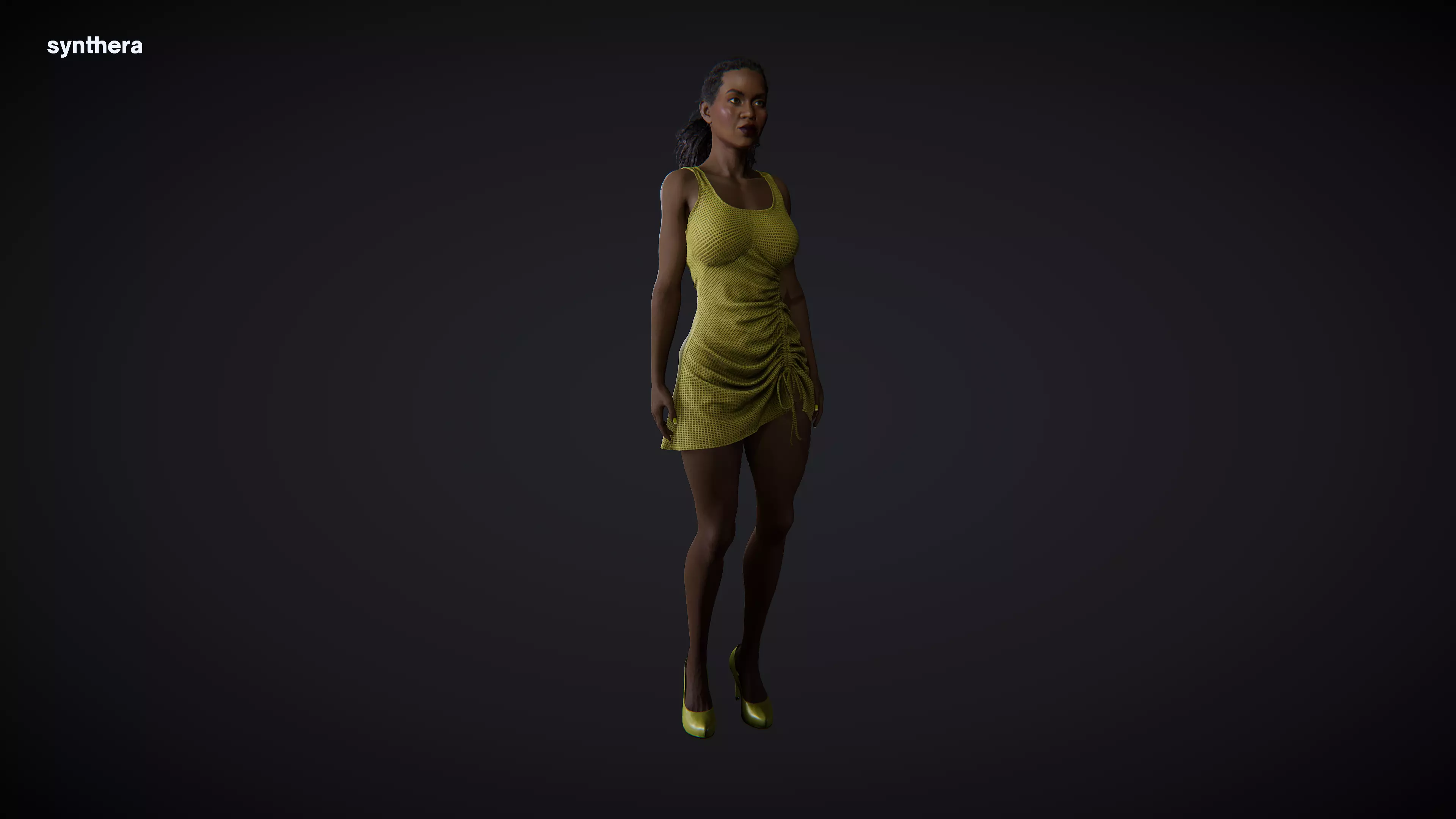 Tina Actor 3D model_0