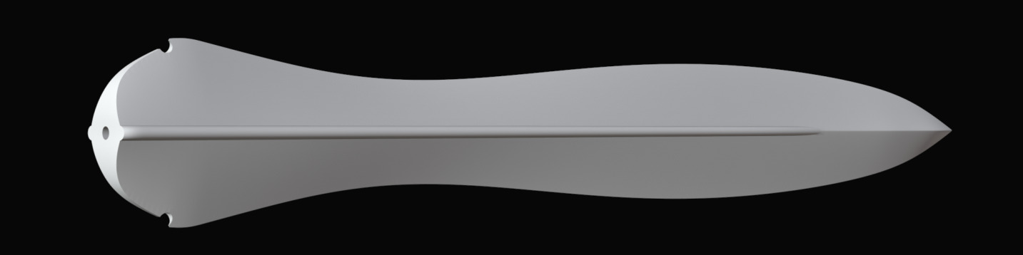 Riptide Sword High-Quality 3D Model Inspired by Percy Jackson 3D print model_6