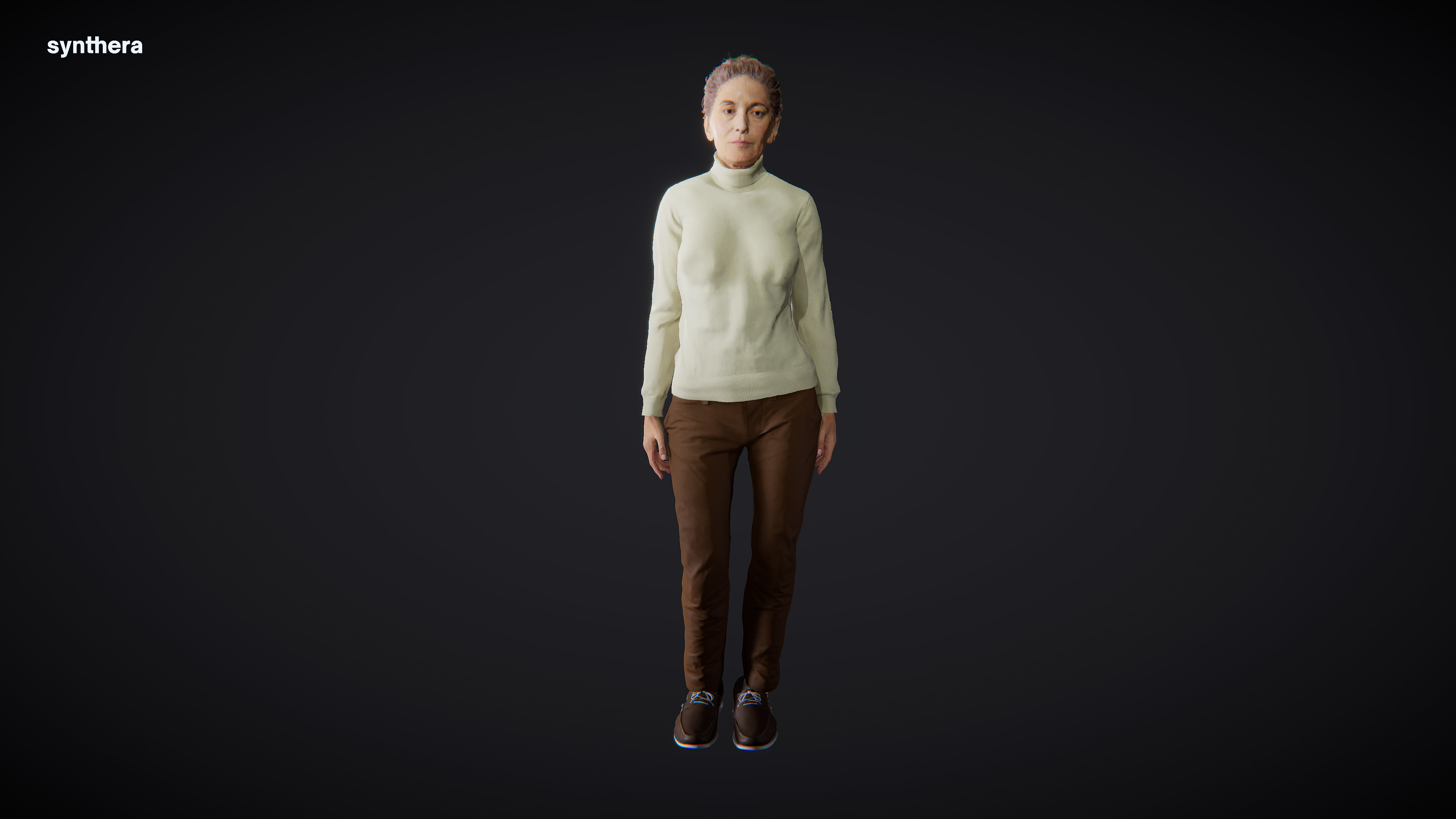 Cassandra Actor 3D model_3