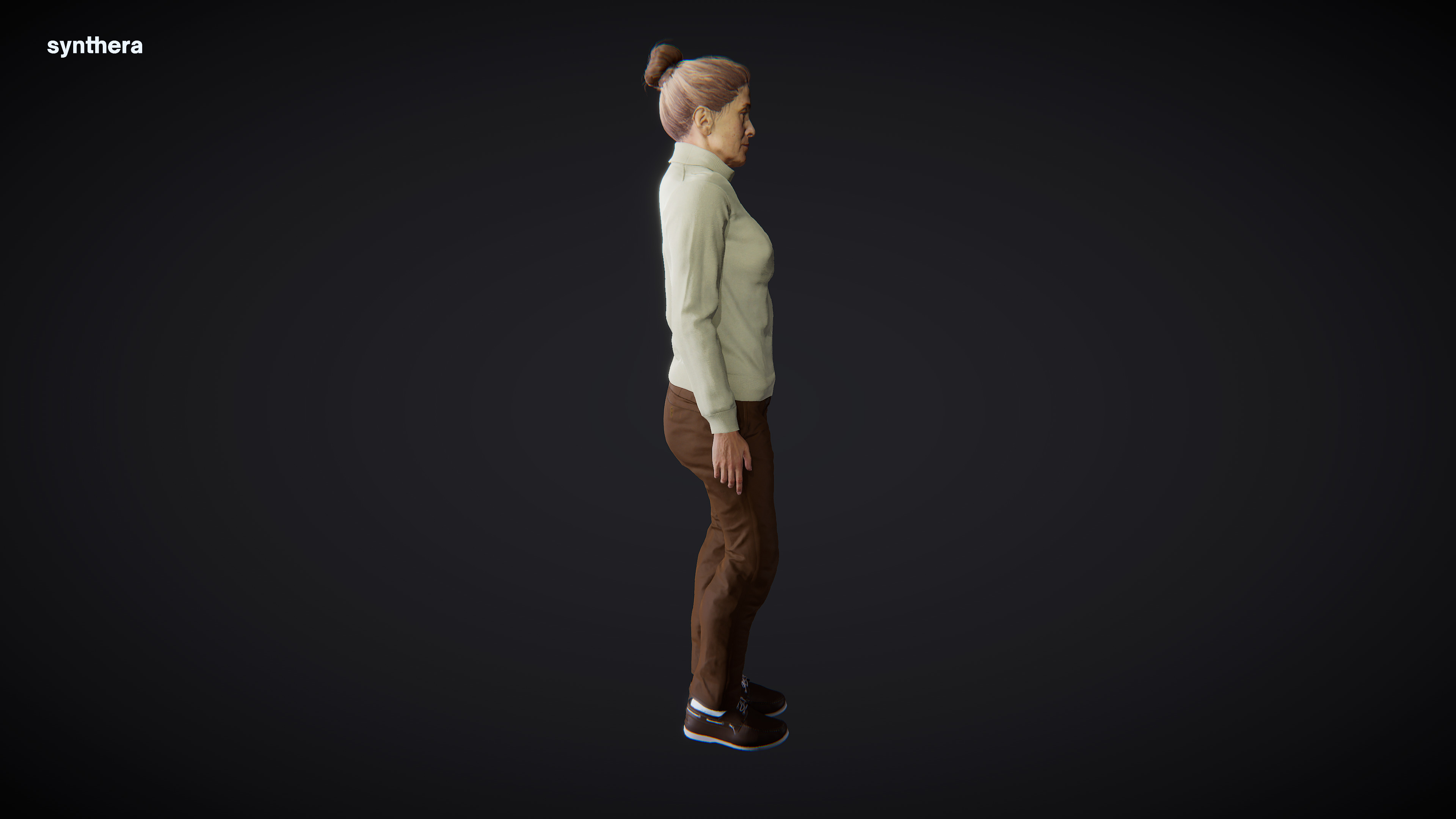 Cassandra Actor 3D model_4