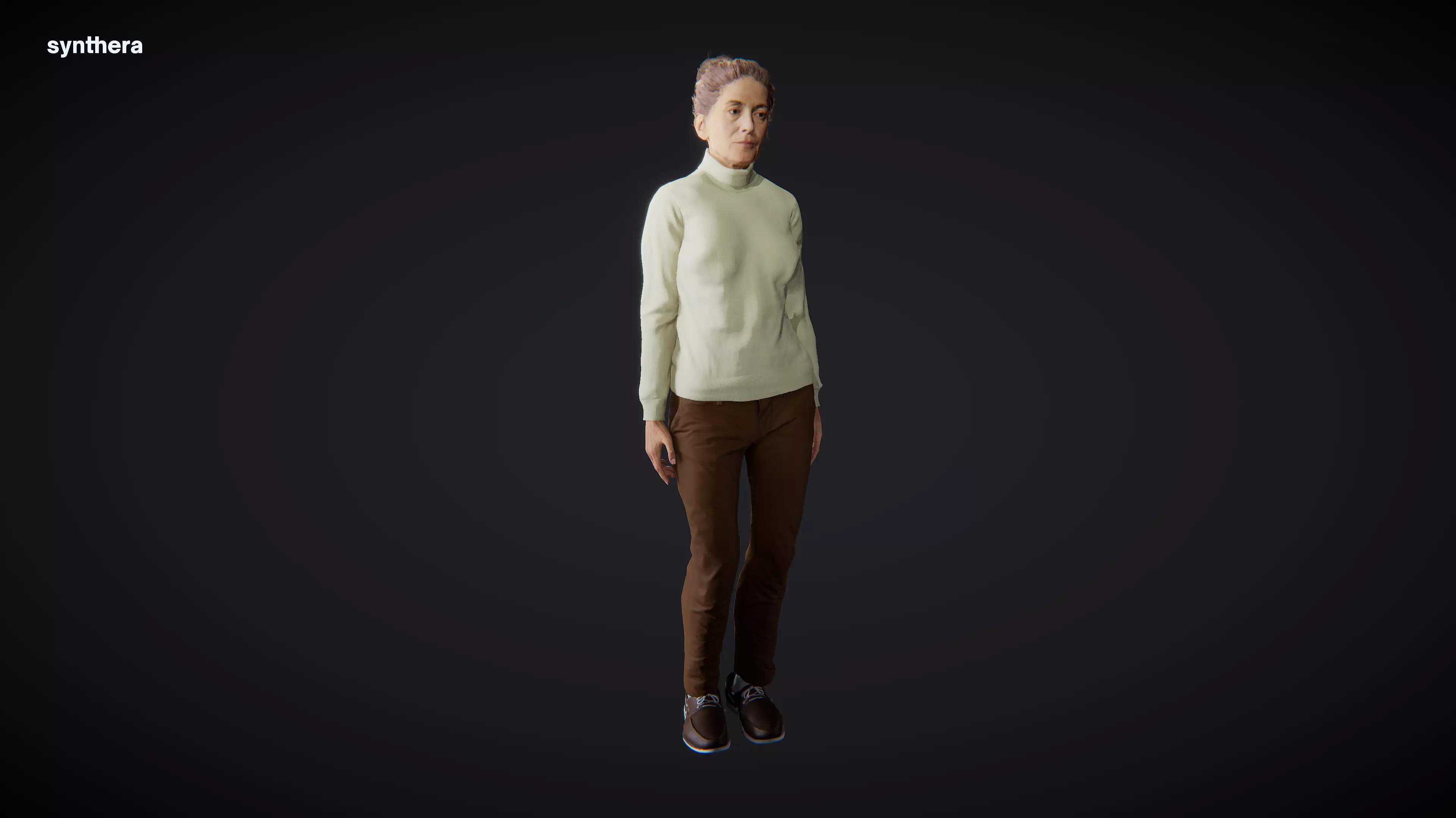Cassandra Actor 3D model_0