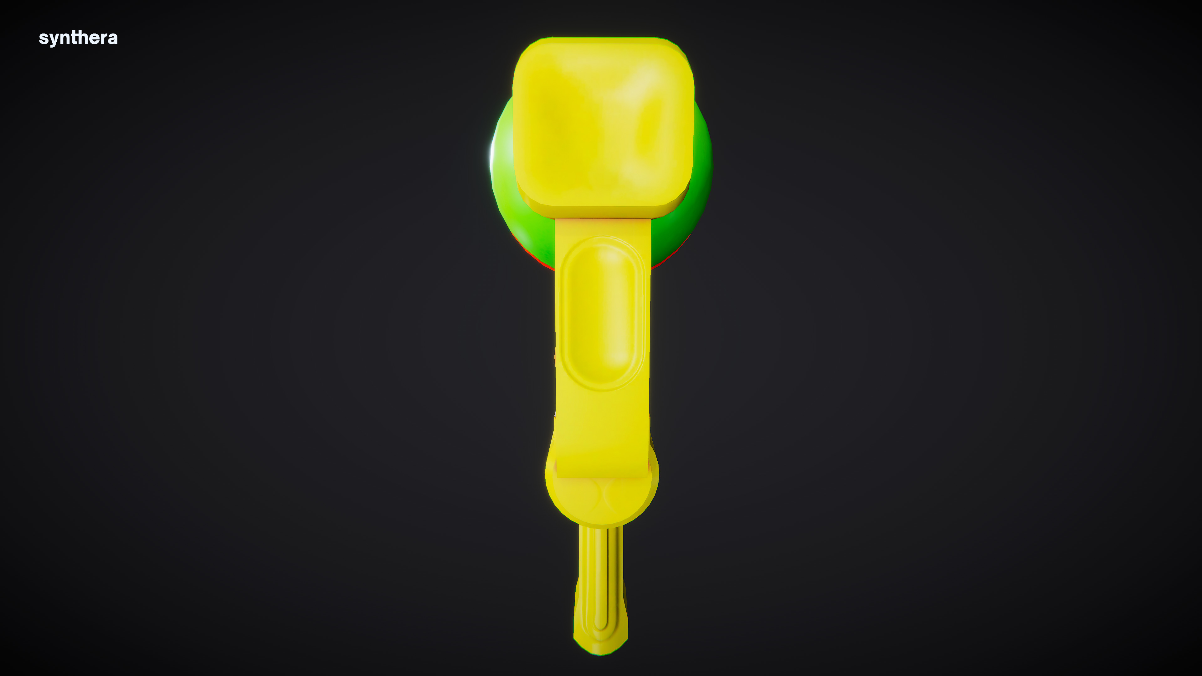 Water Gun 01 Active 3D model_3