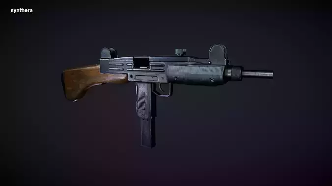 Uzi 01 Wood Stock Active