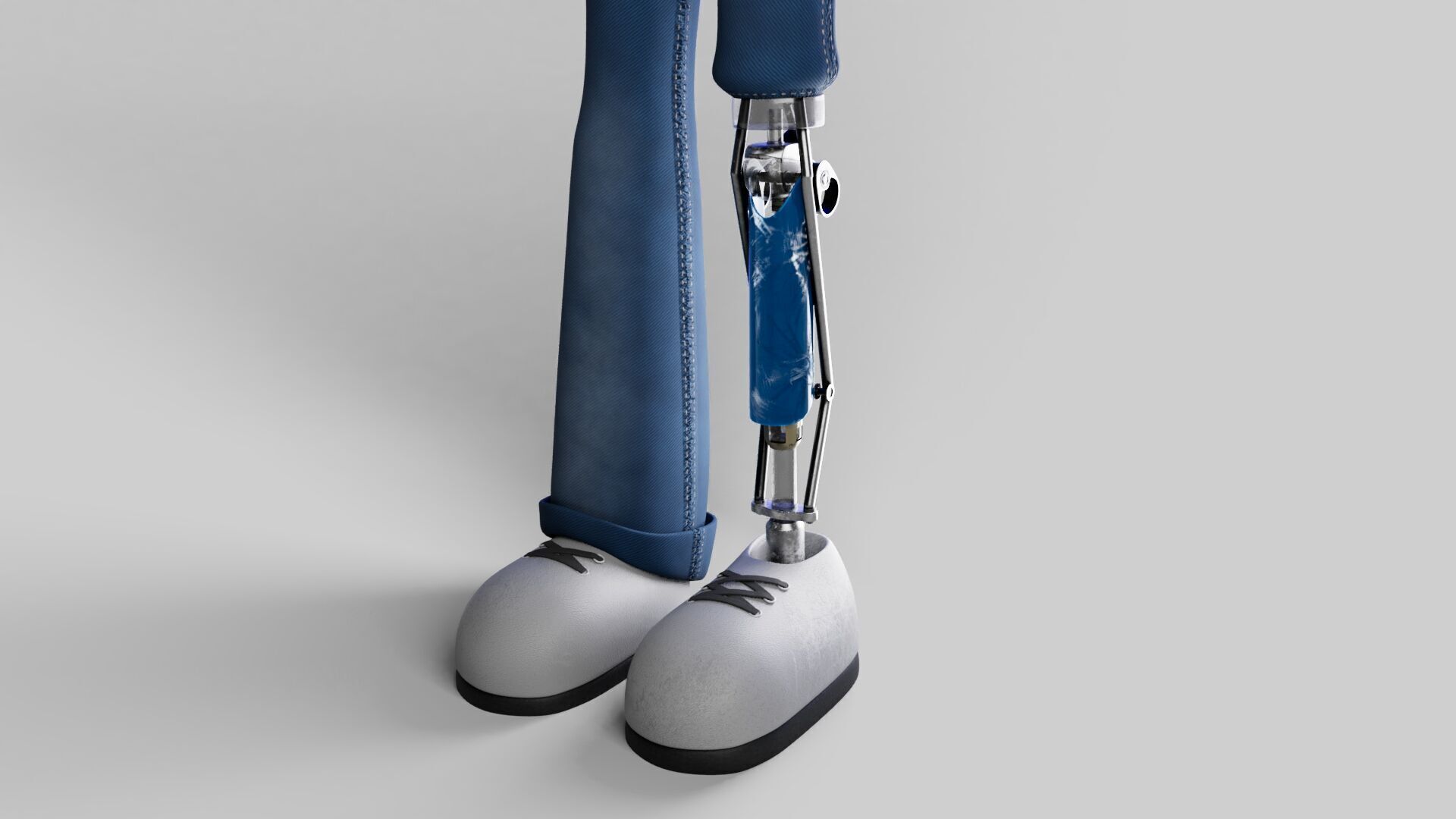 sci-fi styles Boy 3D model_9