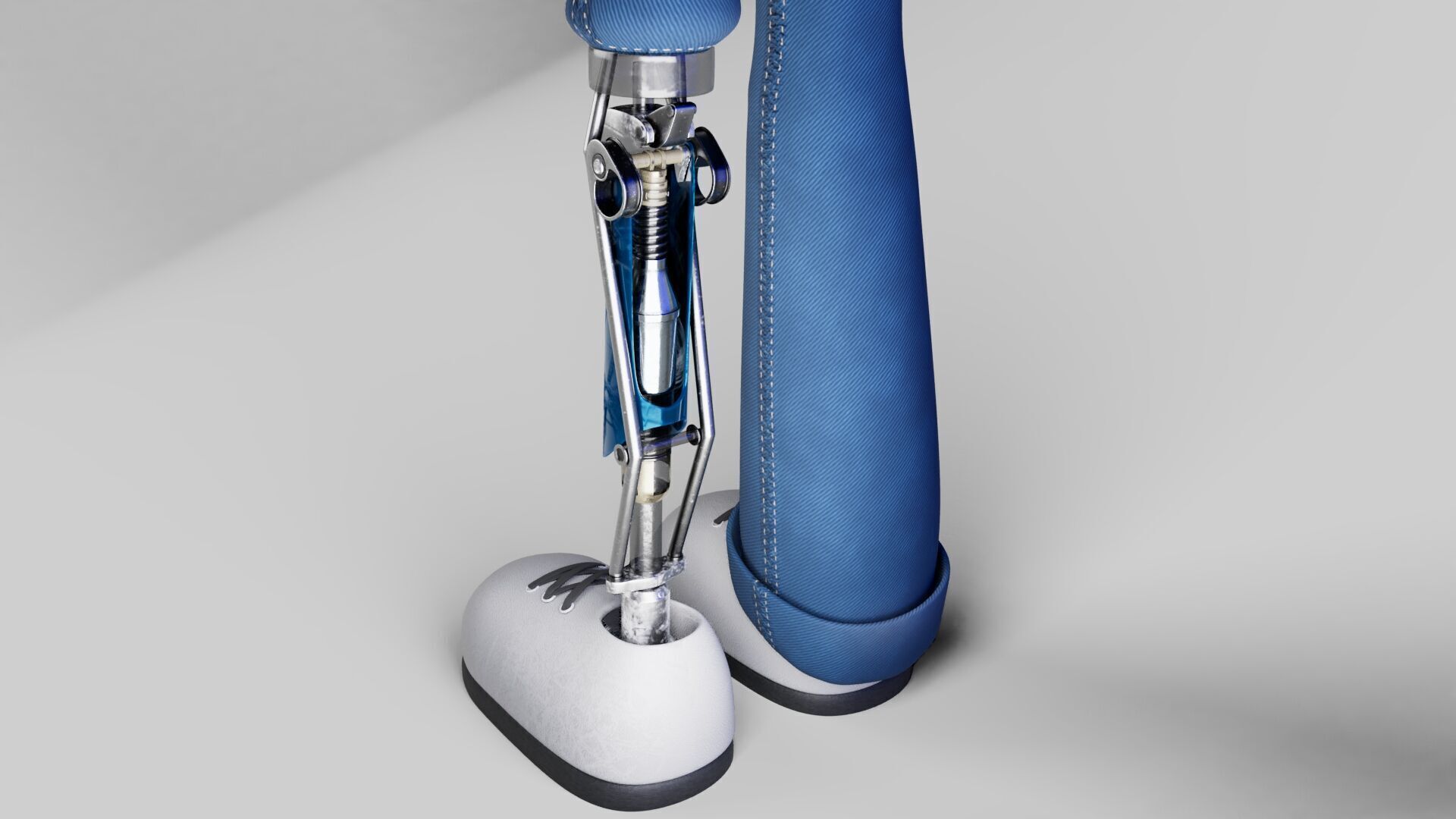 sci-fi styles Boy 3D model_10