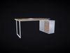 Desk 01 3D model_1