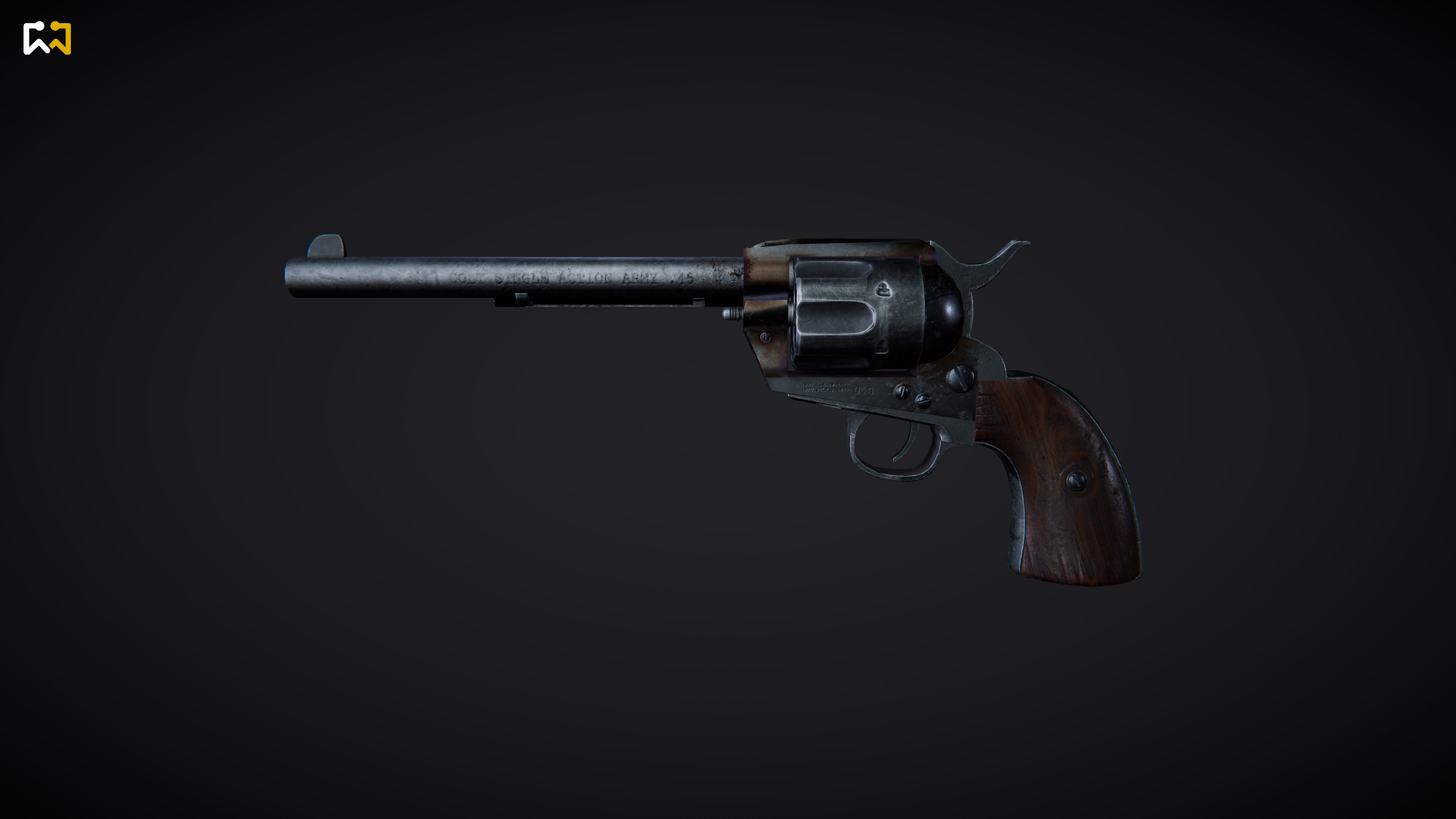 Colt Peacemaker Active 3D model_4