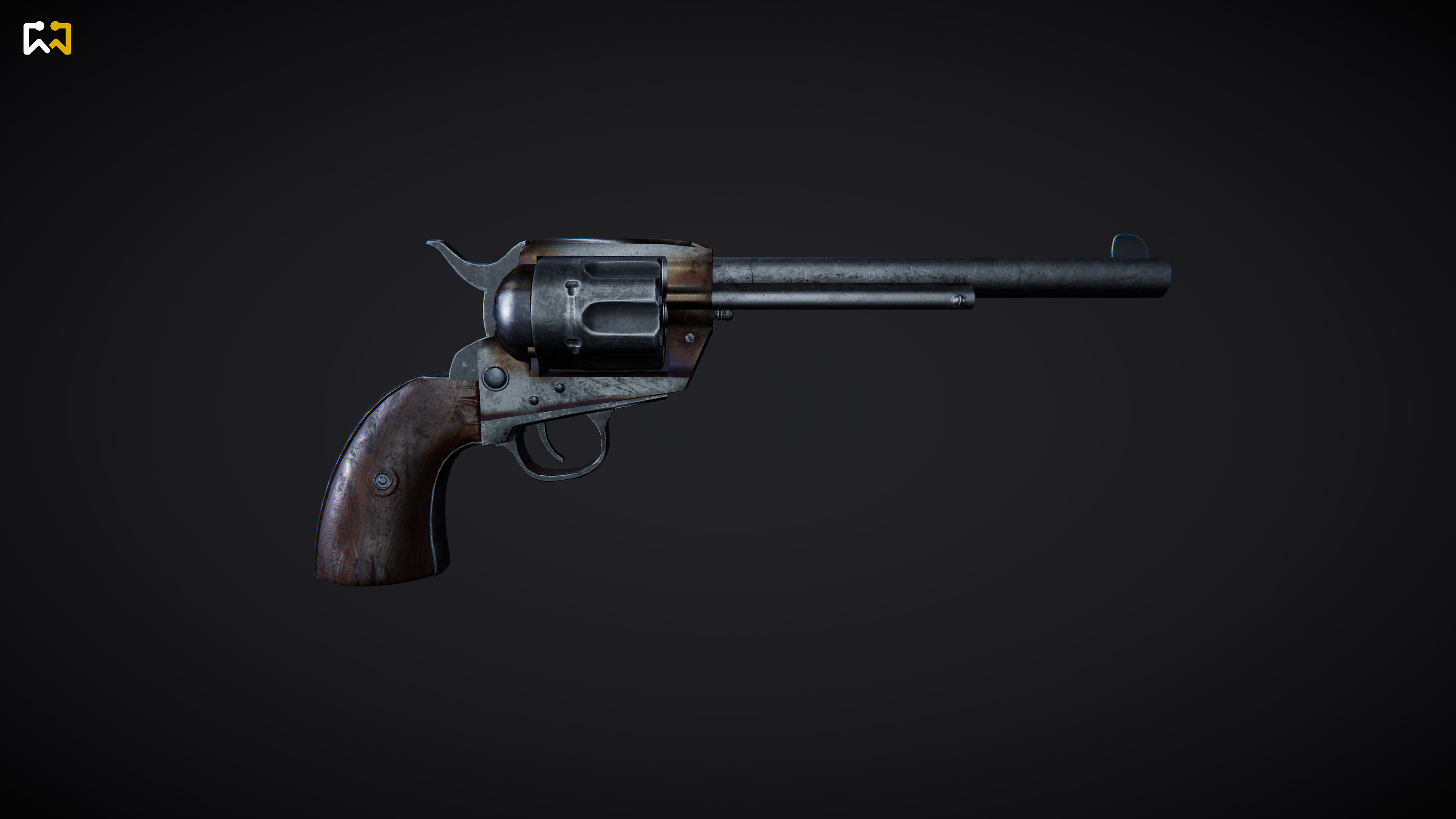 Colt Peacemaker Active 3D model_2