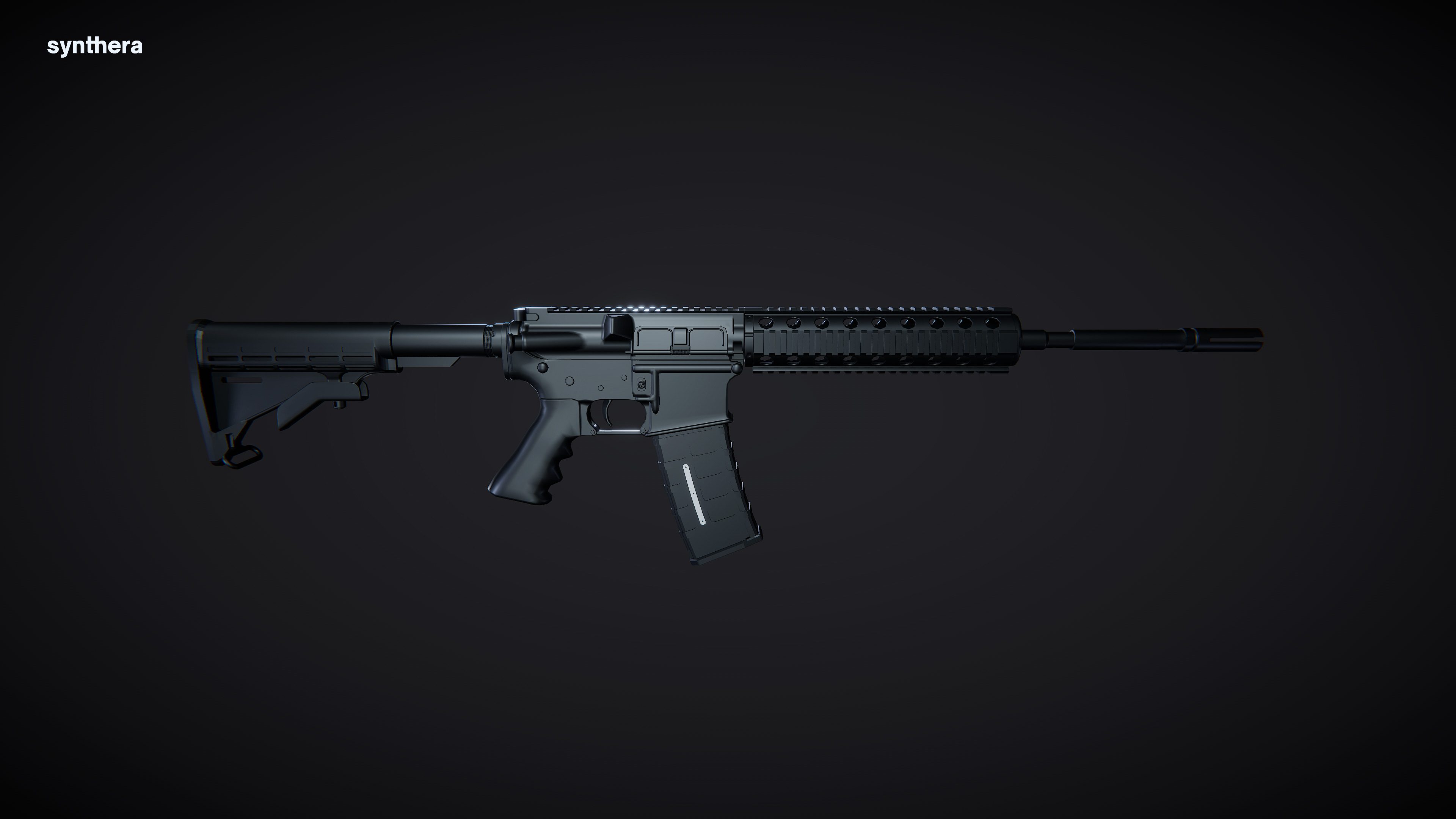 AR15 Active 3D model_3