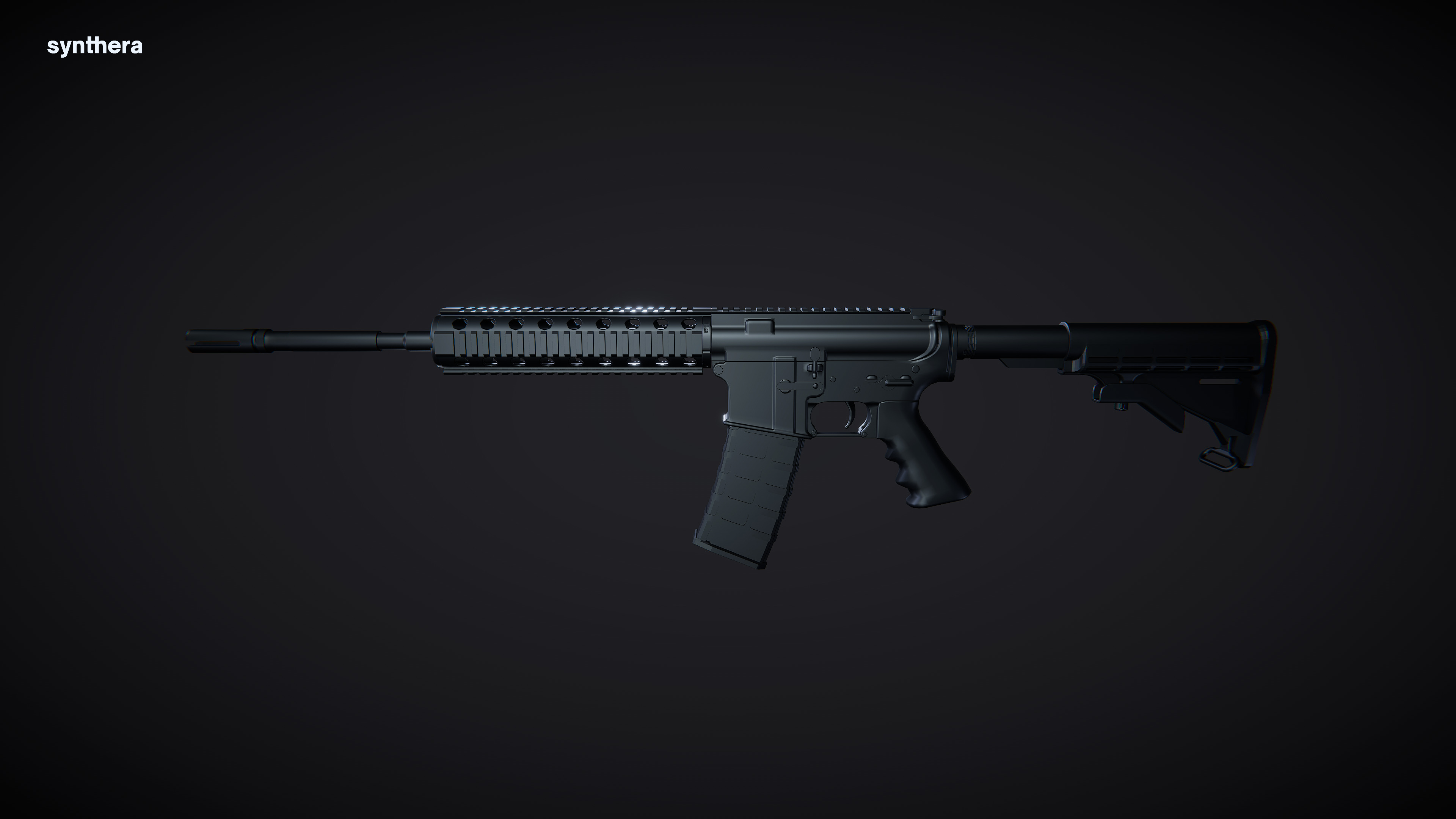 AR15 Active 3D model_5